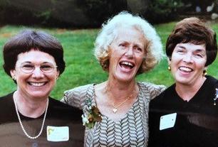 Sep 22, 2001 Joyous moment with Janie Culbert and Jo Scanzillo at Megan and John's wedding