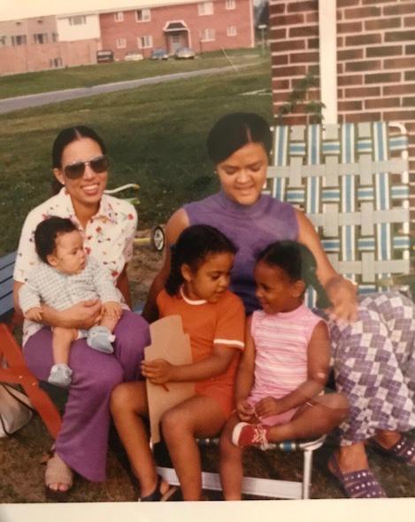 Family friend play date. Marquita Gilmer, Lesli, Snooky, and Craig