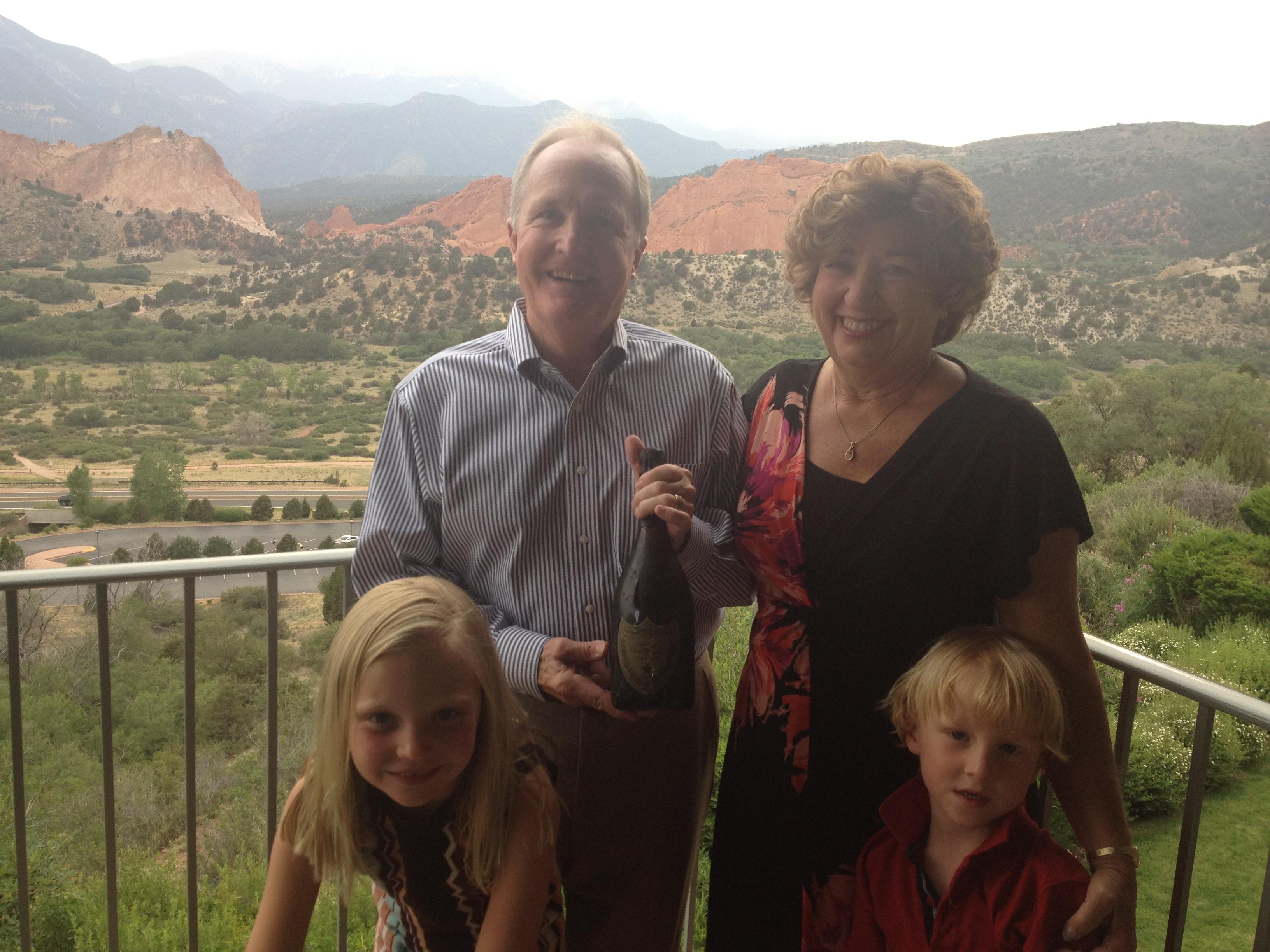 Celebrating Jim and Ellie's 40th Anniversary