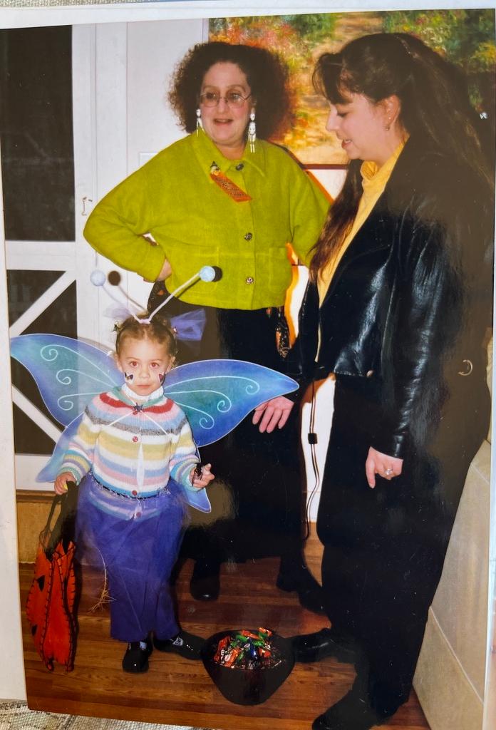 Halloween 2003, three generations of women!