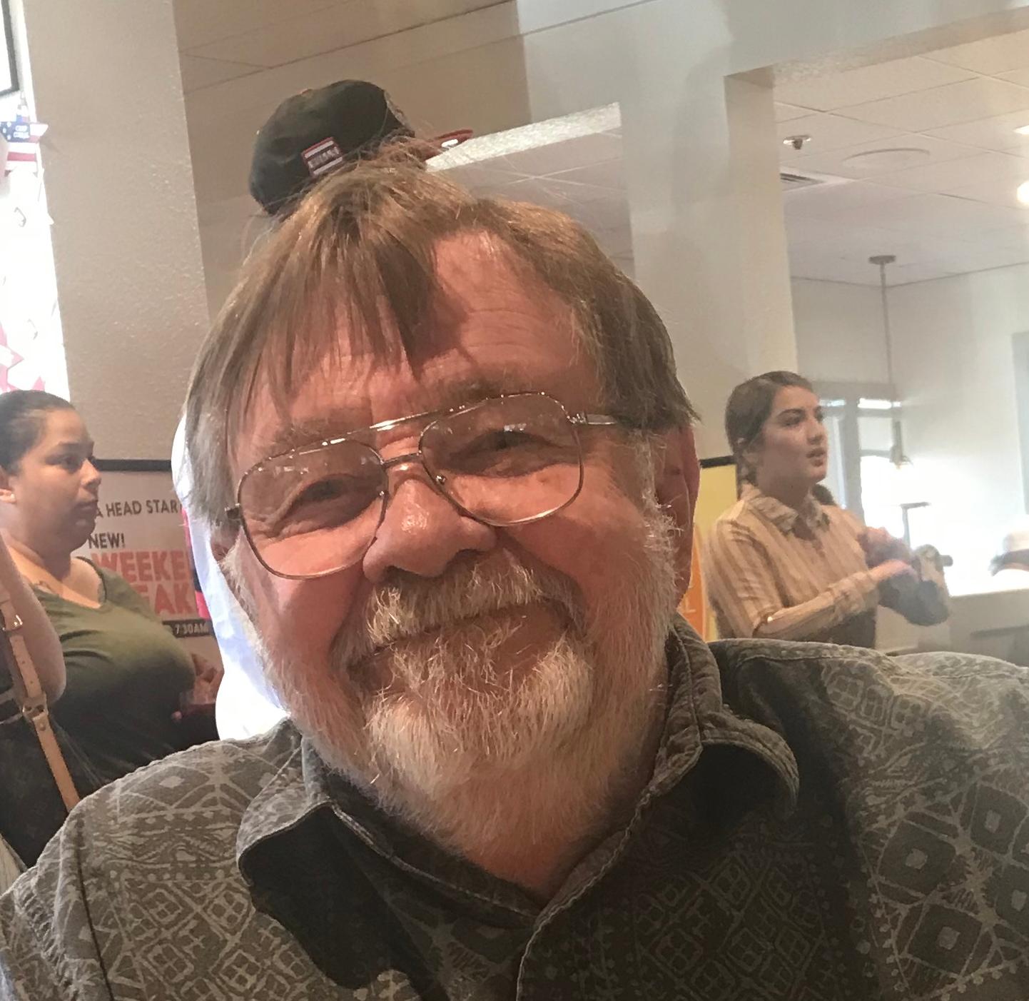 Silly Smile @ Father's day a few years back. Dad loved a buffet....