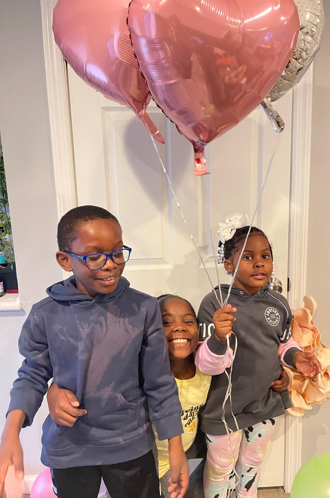 Amaris oldest children Ariel, Isaiah and Alyse