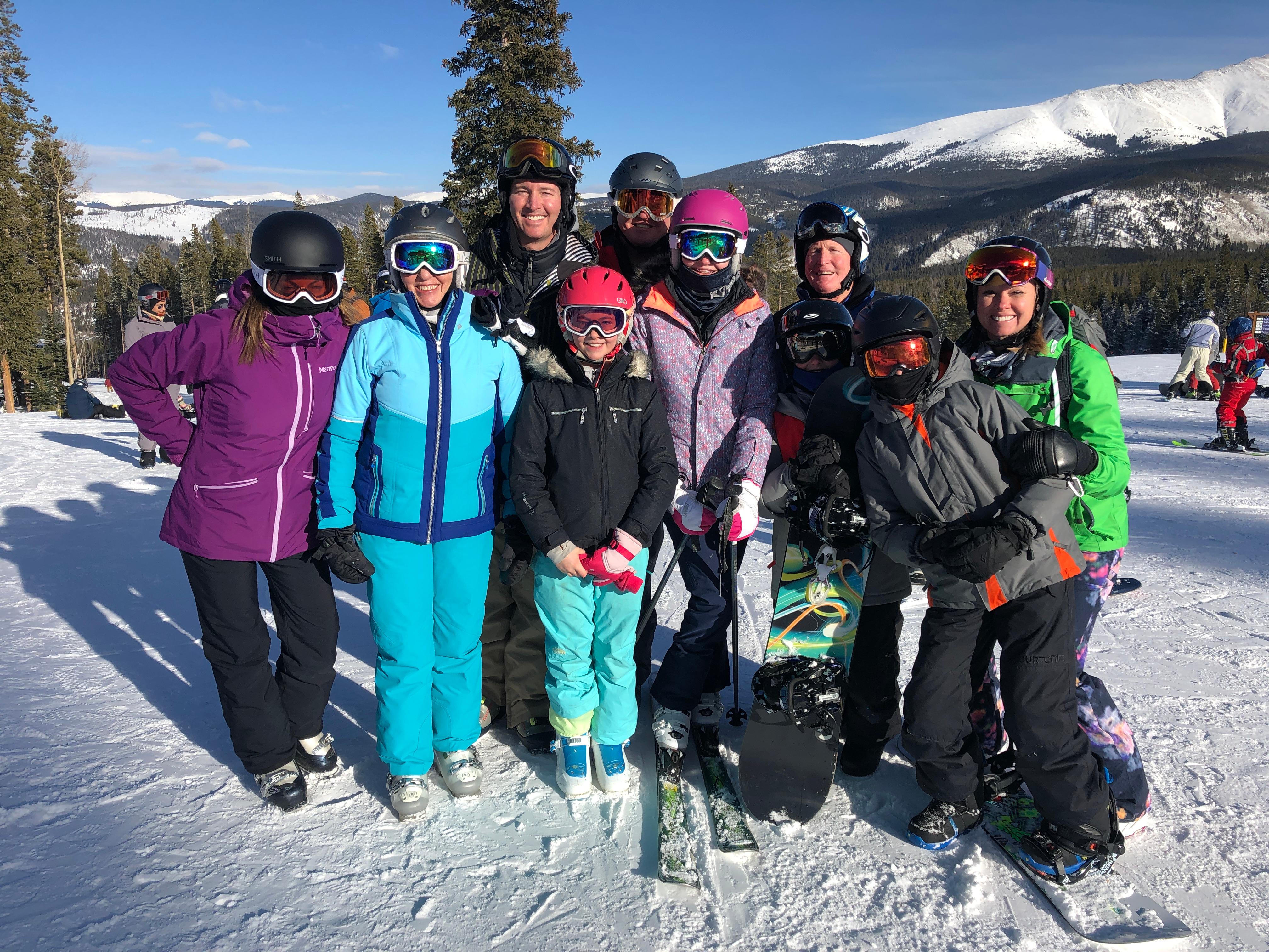 Watson Family Skiing at Breckenridge 2018