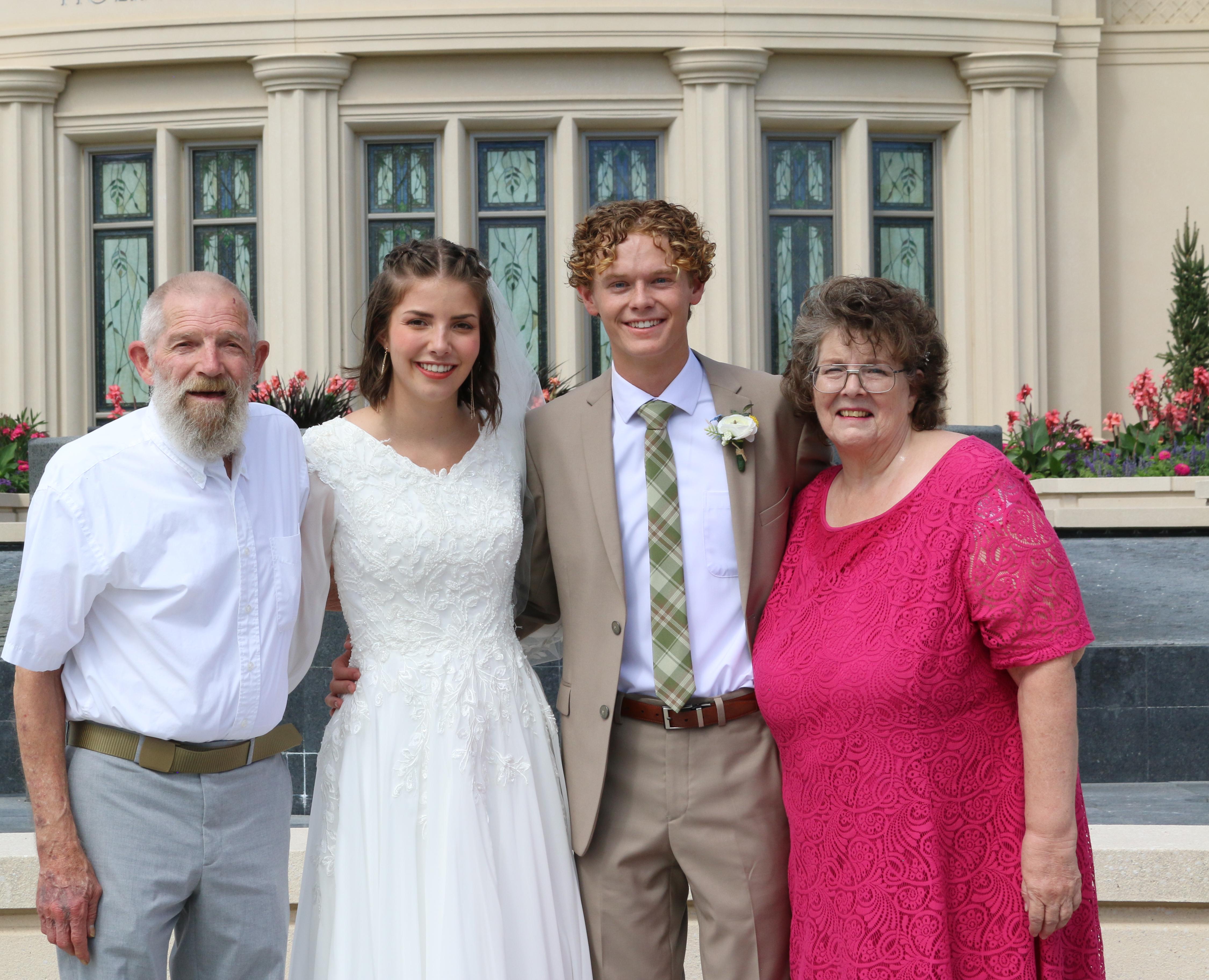Grandpa was always there for our big moments! Baptisms, blessings, or taking us fishing. Some of my favorite things from when I was little was eating dozens ice cream sandwiches with him, watching him make pancakes when we went camping, or that he would always shave right before I came visit.