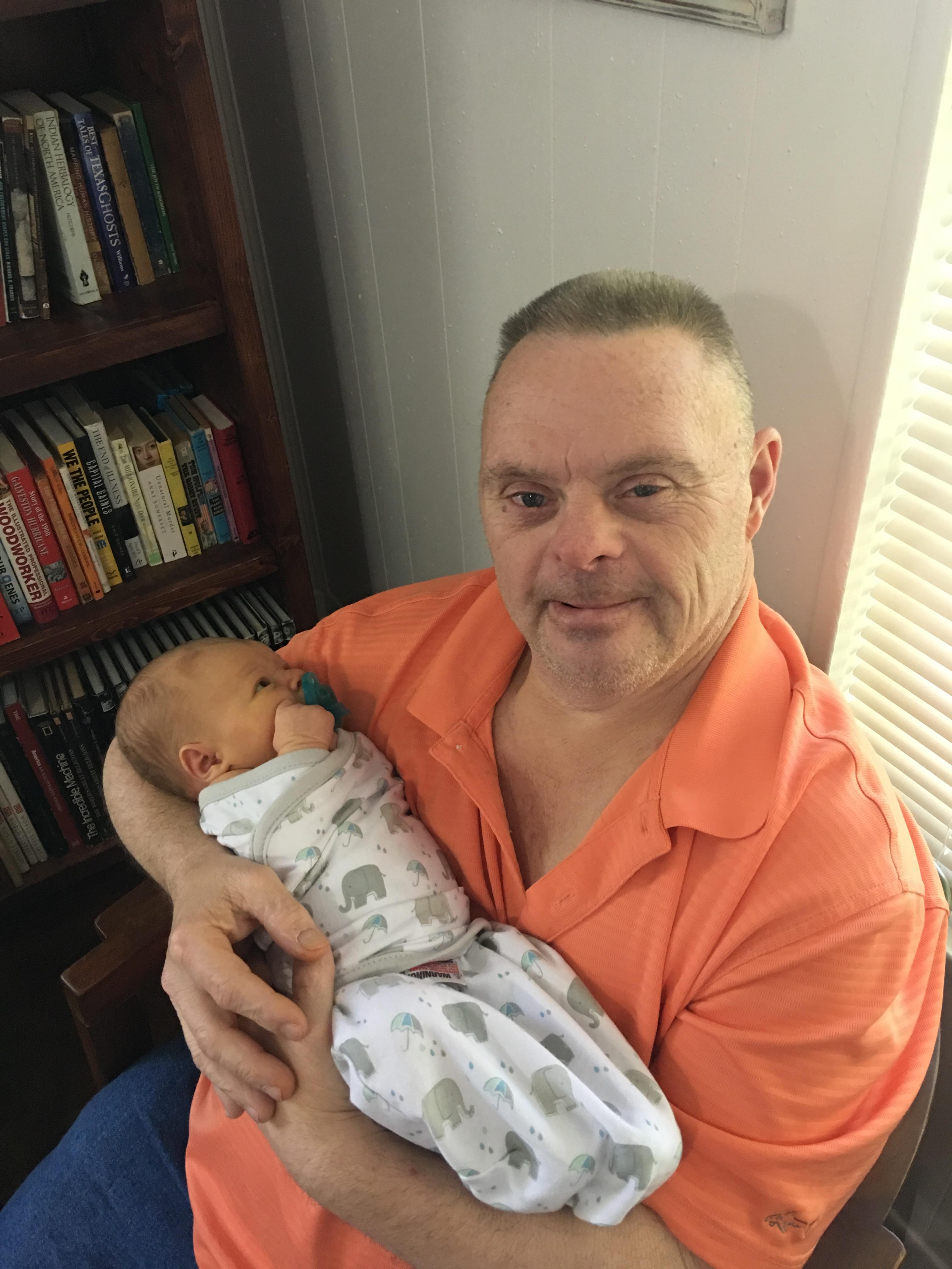 Don always loved babies...Henry 2019