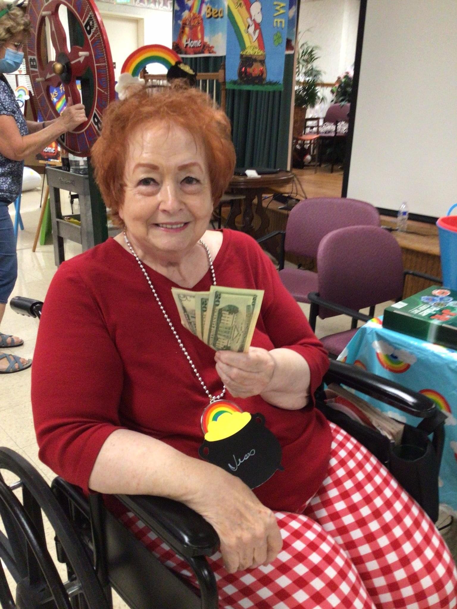 Mom's the big winner at Seven Acres