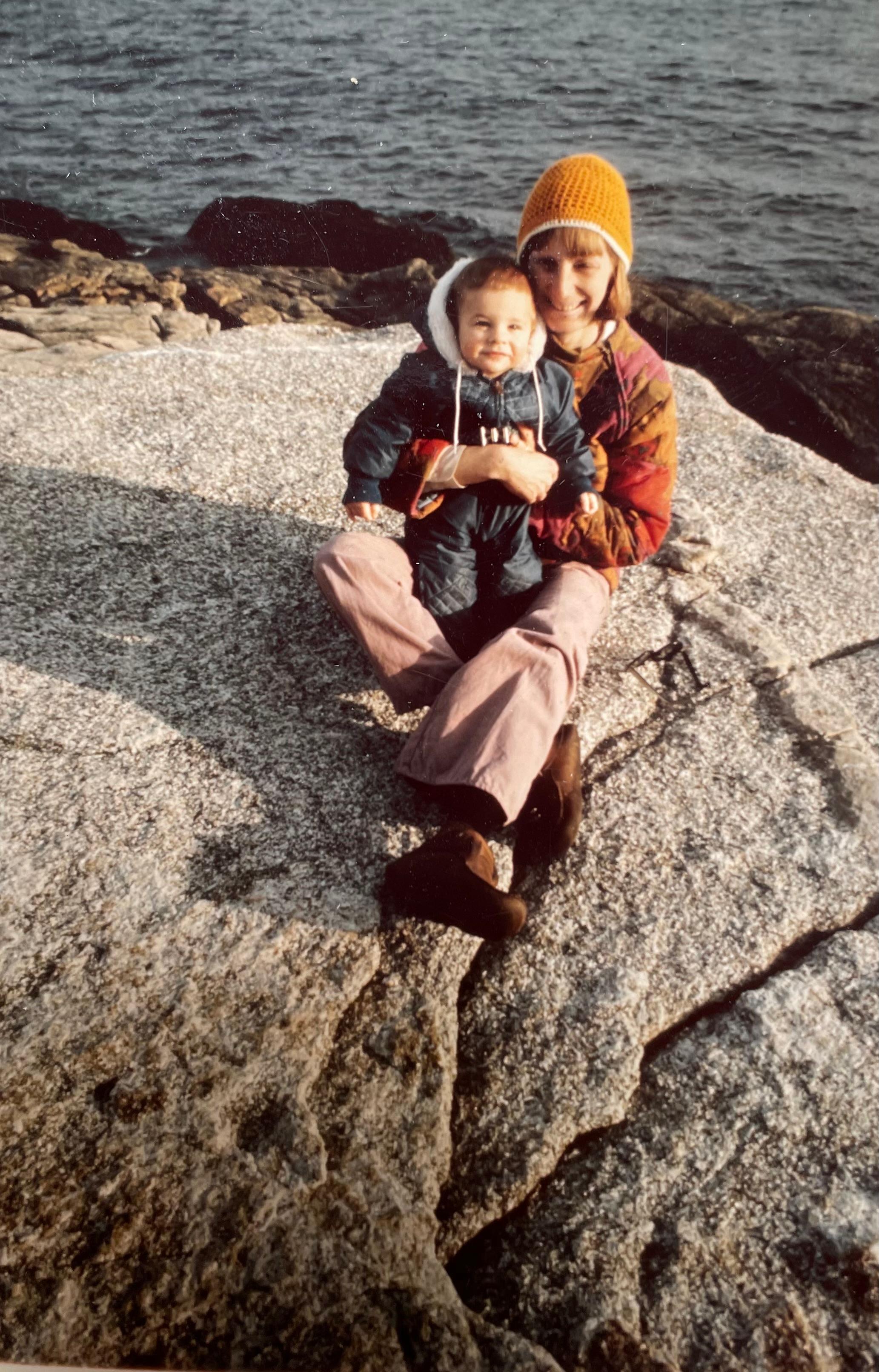 Marsha and Kelcey, Indian Harbor, Nova Scotia.