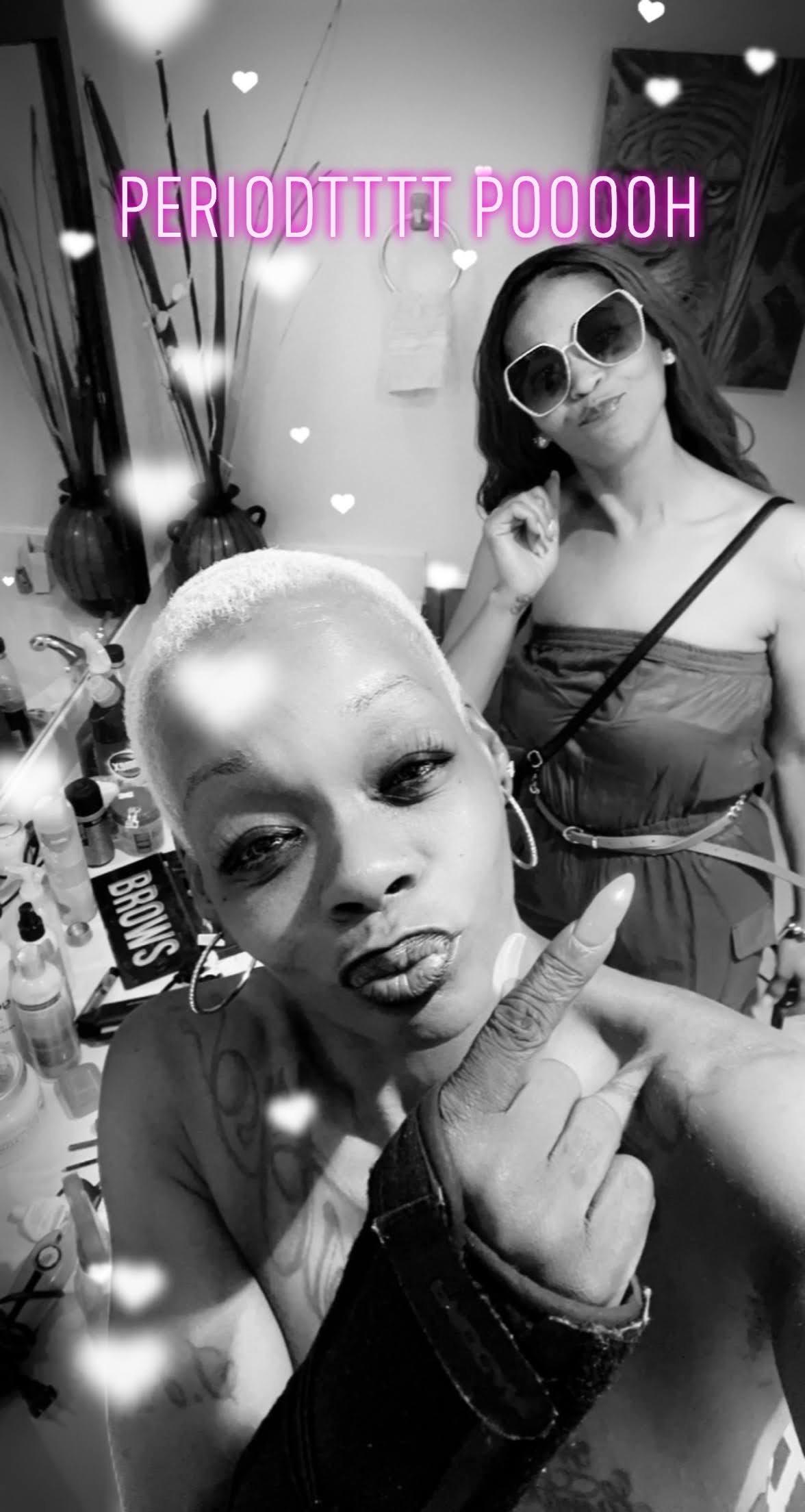 Kim and Me...I love you forever baby...Rest Eternally...#LLKW