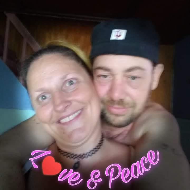 This was Bobby's favorite photo of us.