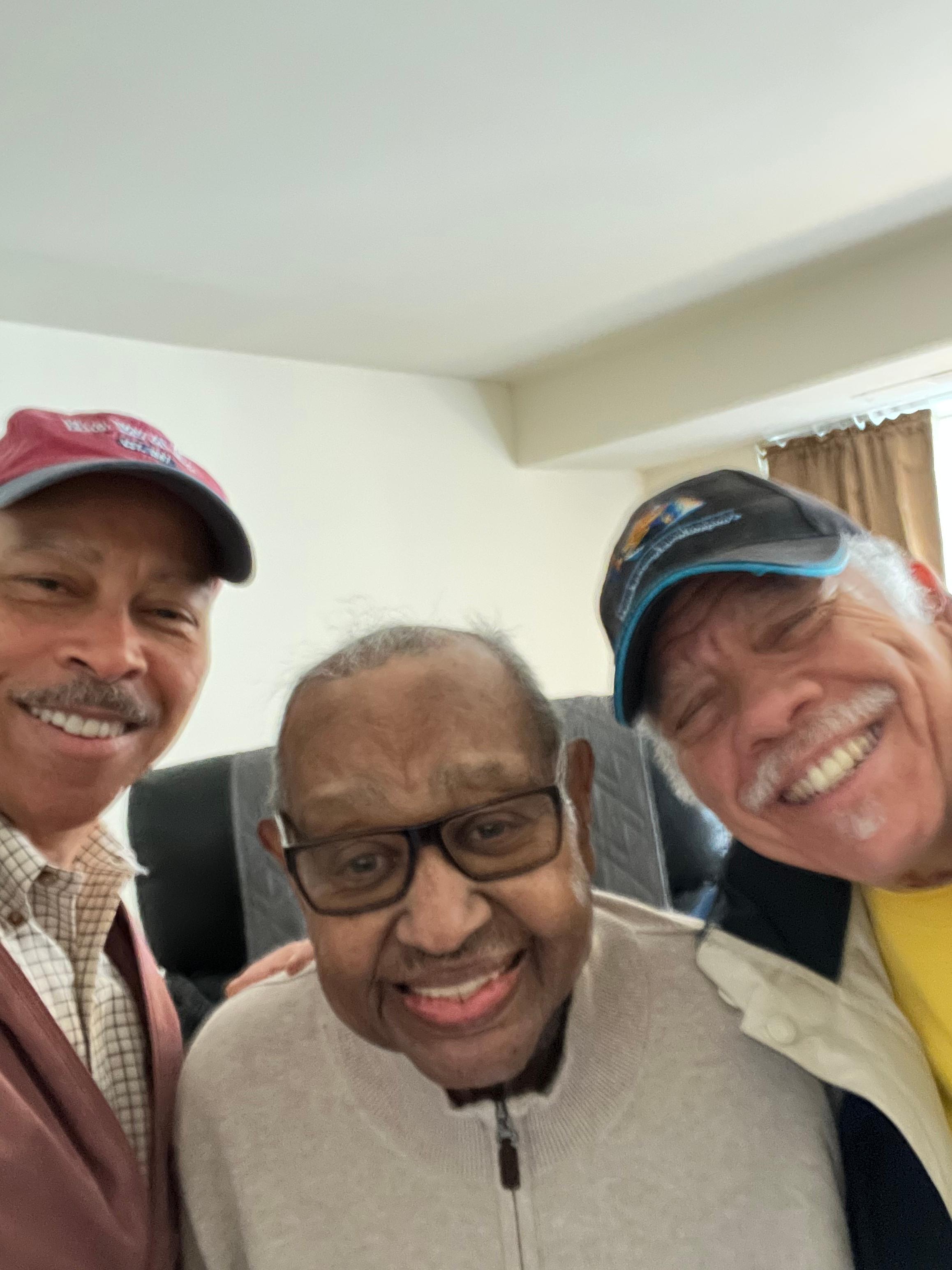 Joe and his nephews Robert and Reginald Jenkins.