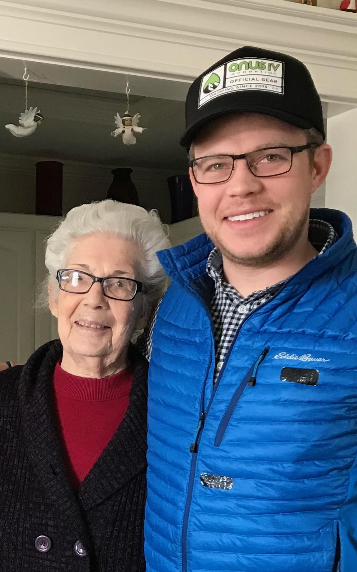 Mom and Grandson John