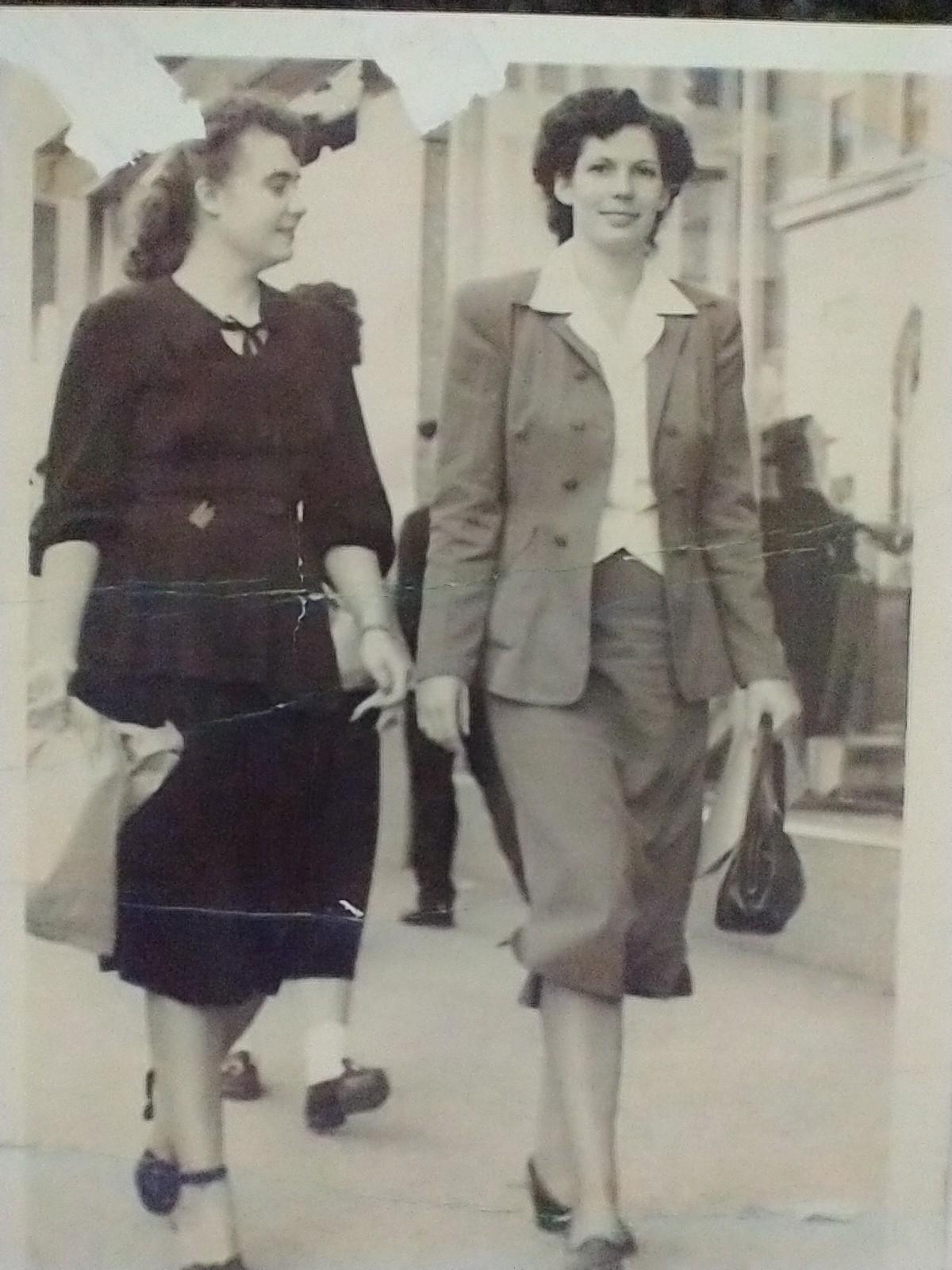 Downtown Tulsa with Sister-in-Law Rudine Faddis.