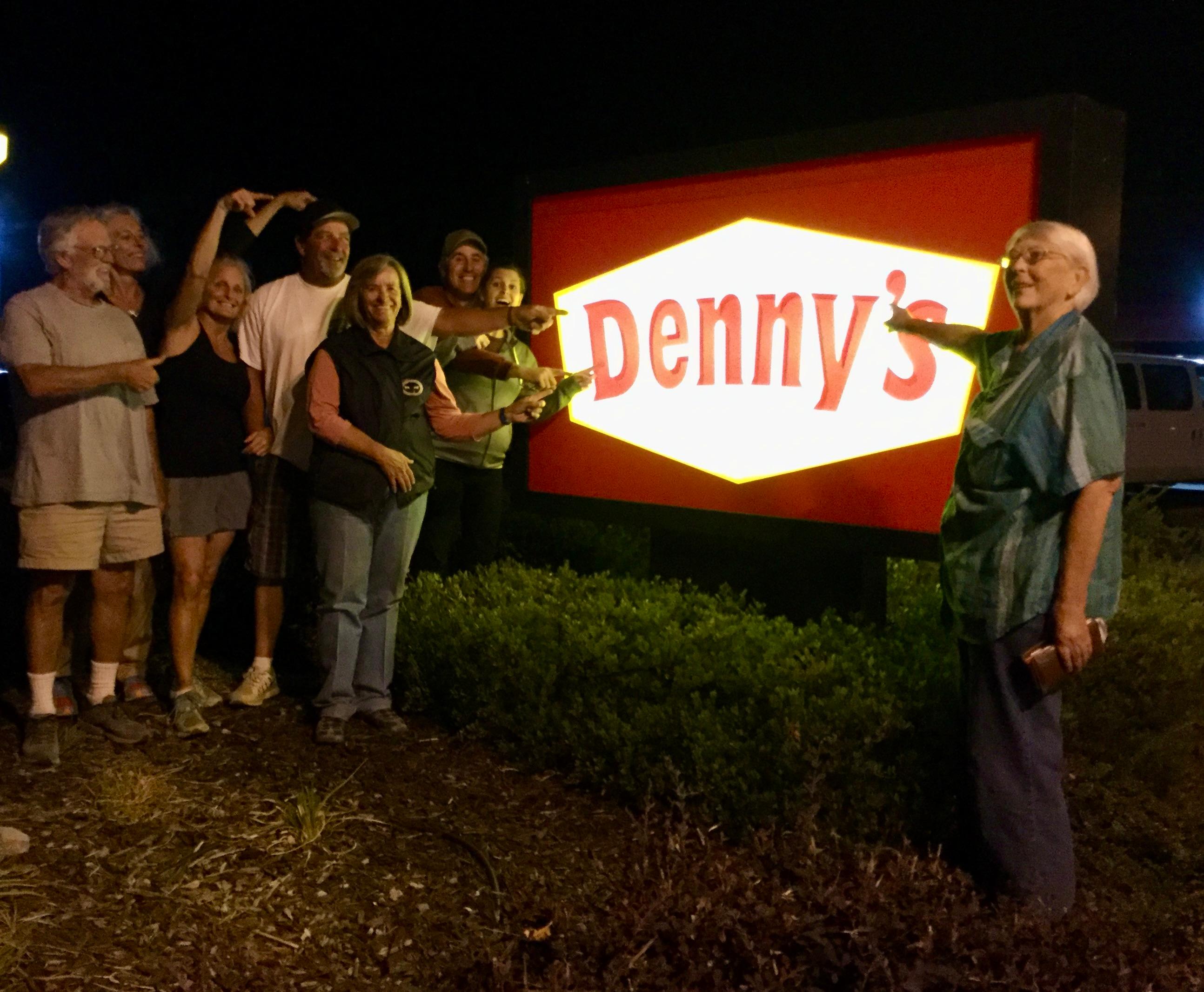 Carole at Denny's class!
