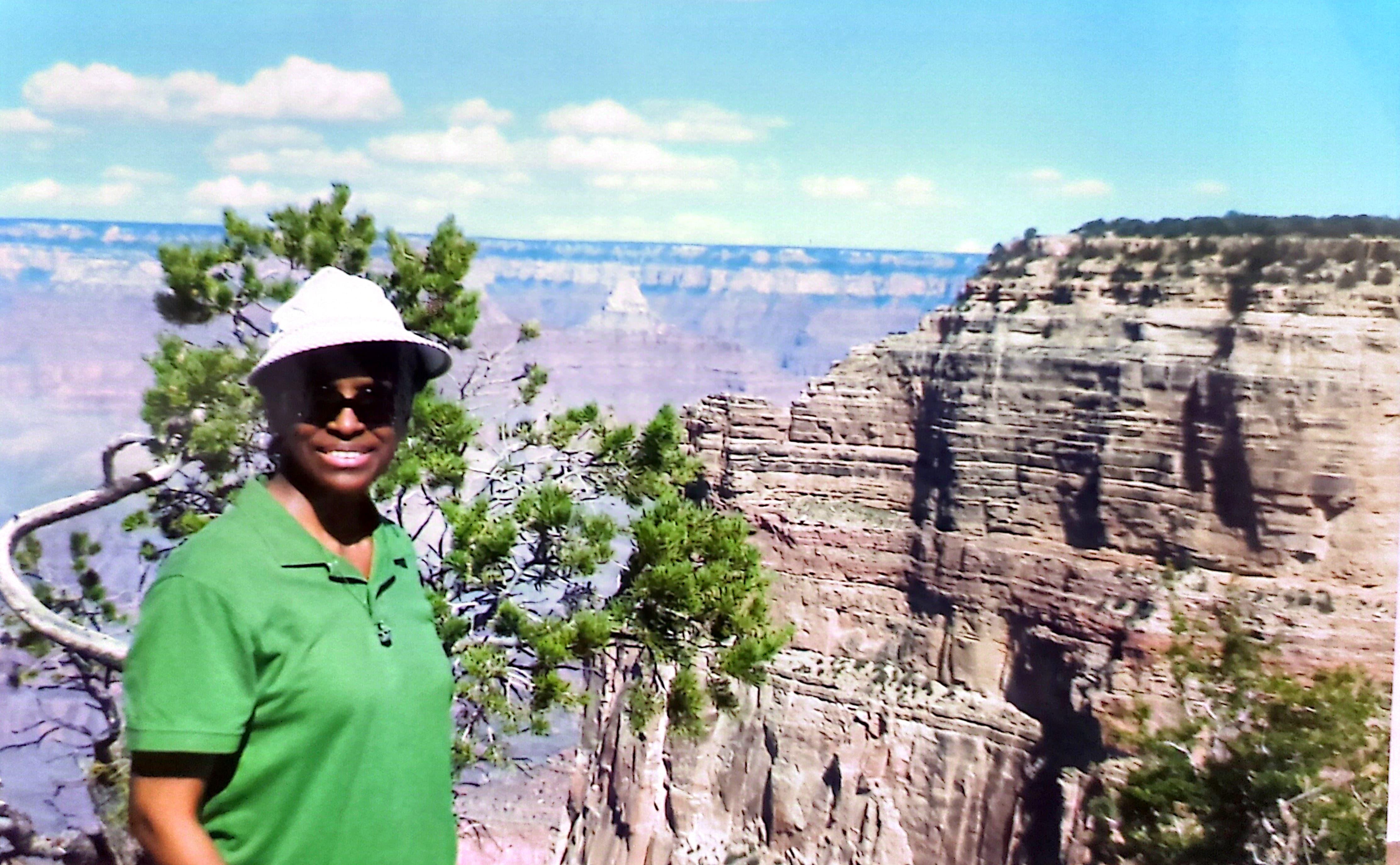 She loved traveling! I know she enjoyed getting to see the Grand Canyon!