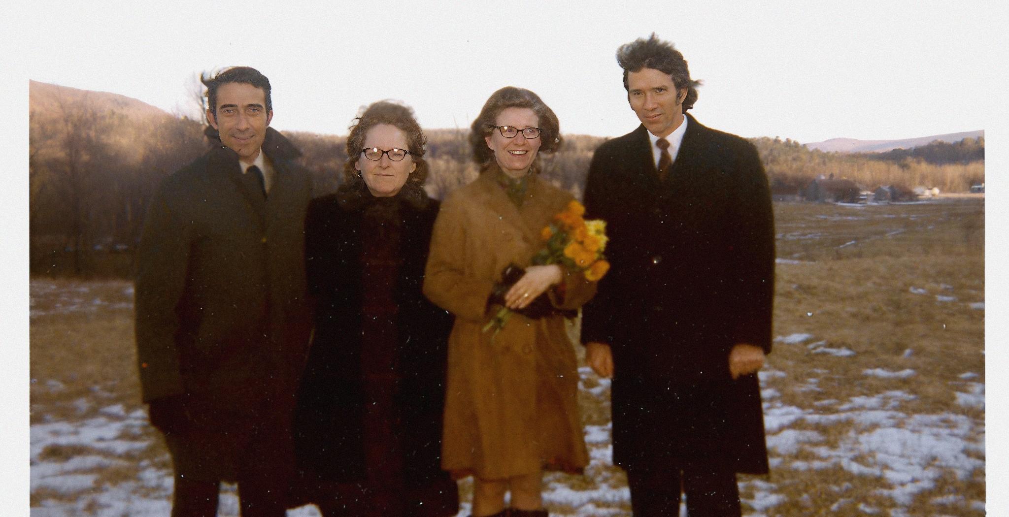 L to R: Russ and Connie Morrill, Jean and Larry Wagner