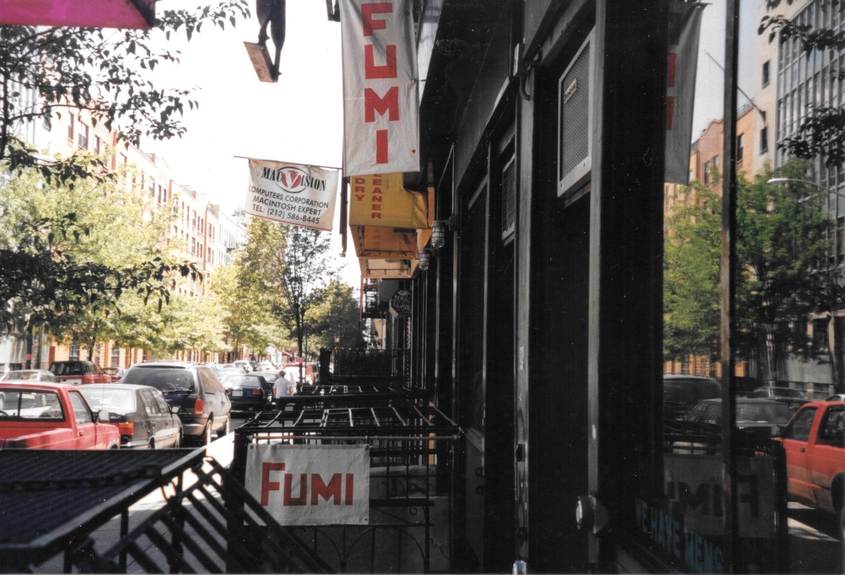 Fumi's store on E 6th Street.