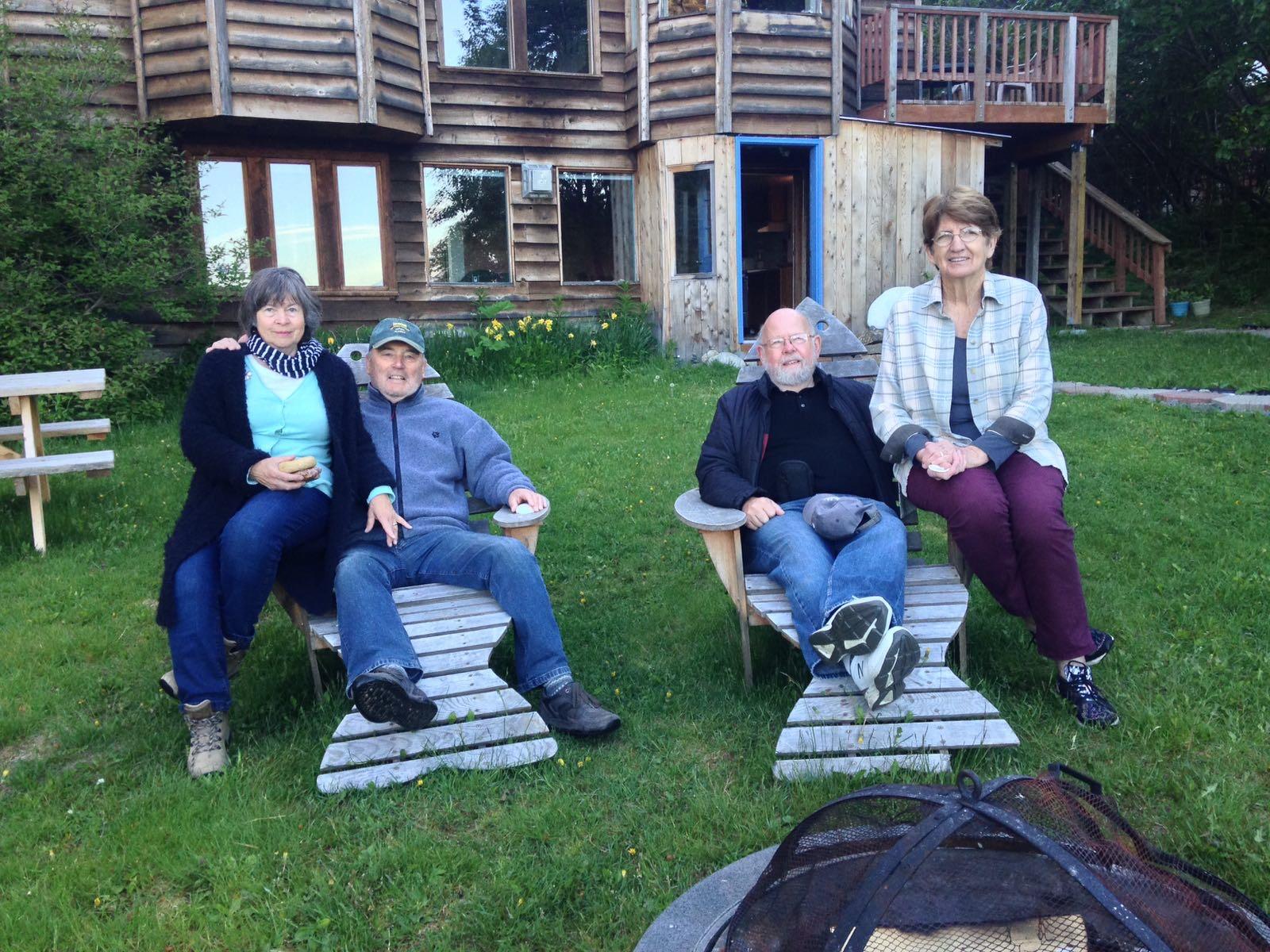 The love for Alaska started to spread into Dad extended family. His sister Gitta and husband Mobbel visited along with our cousins family and they quickly fell in love with Alaska.