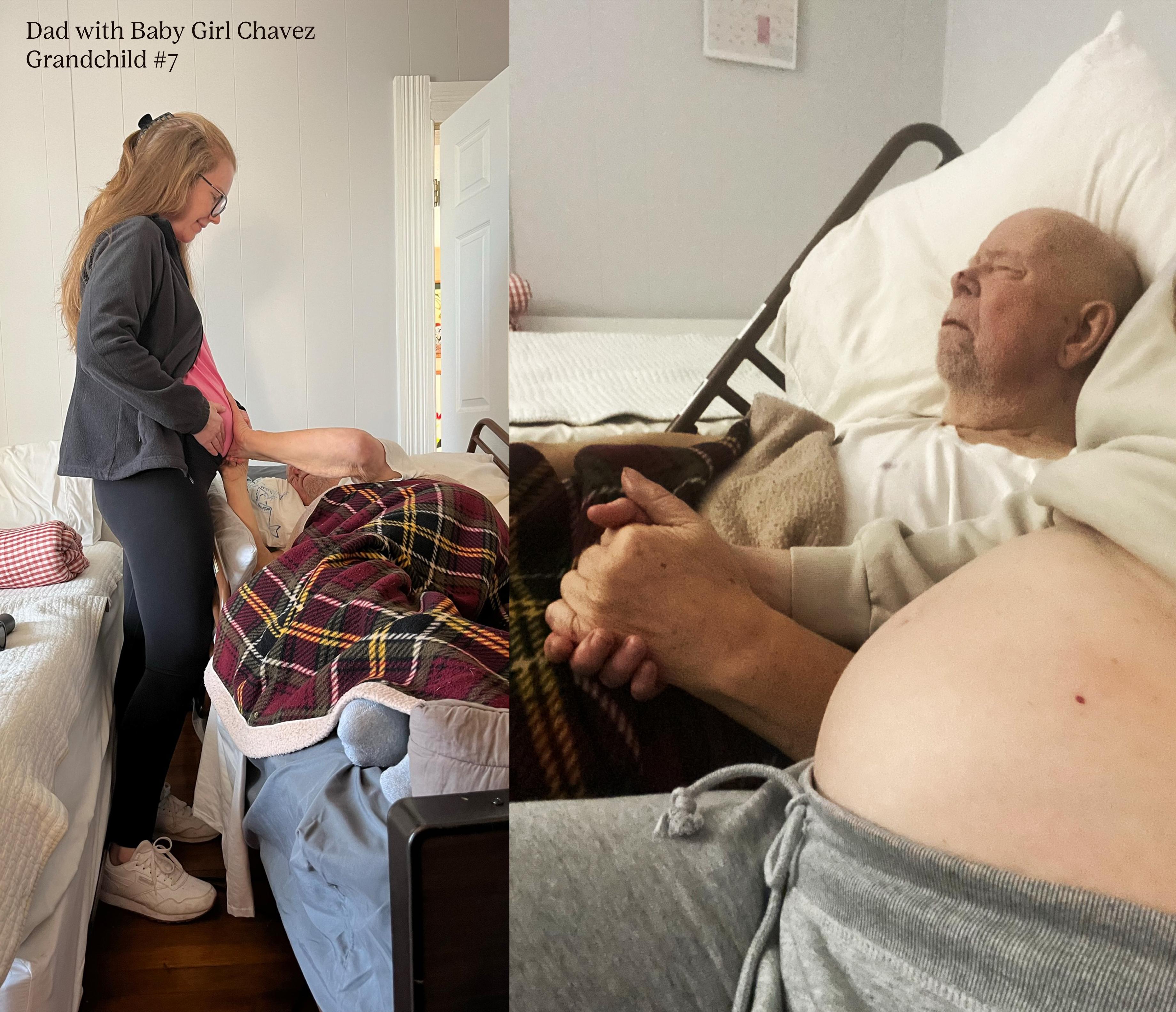 Grandchild #7: Baby girl on the way.