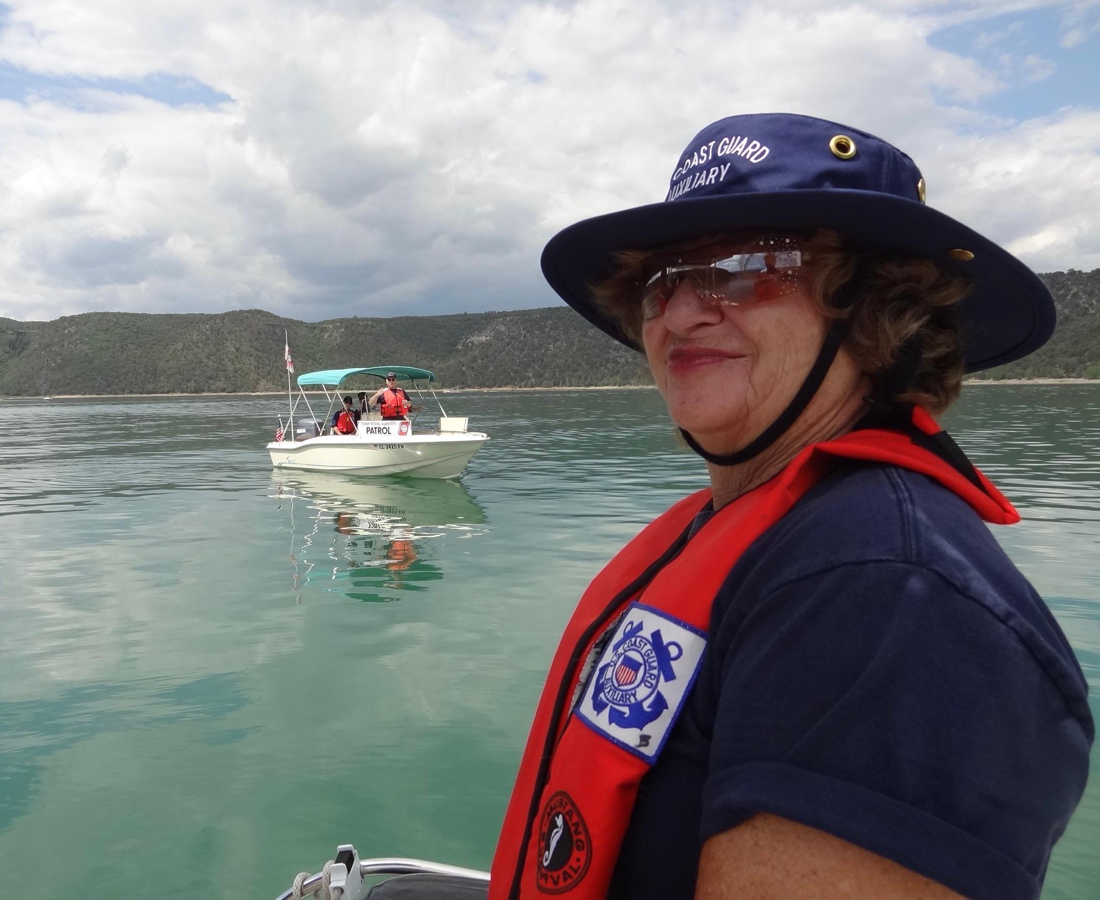 A dedicated and loyal crew member of the U.S. Coast Guard Auxiliary