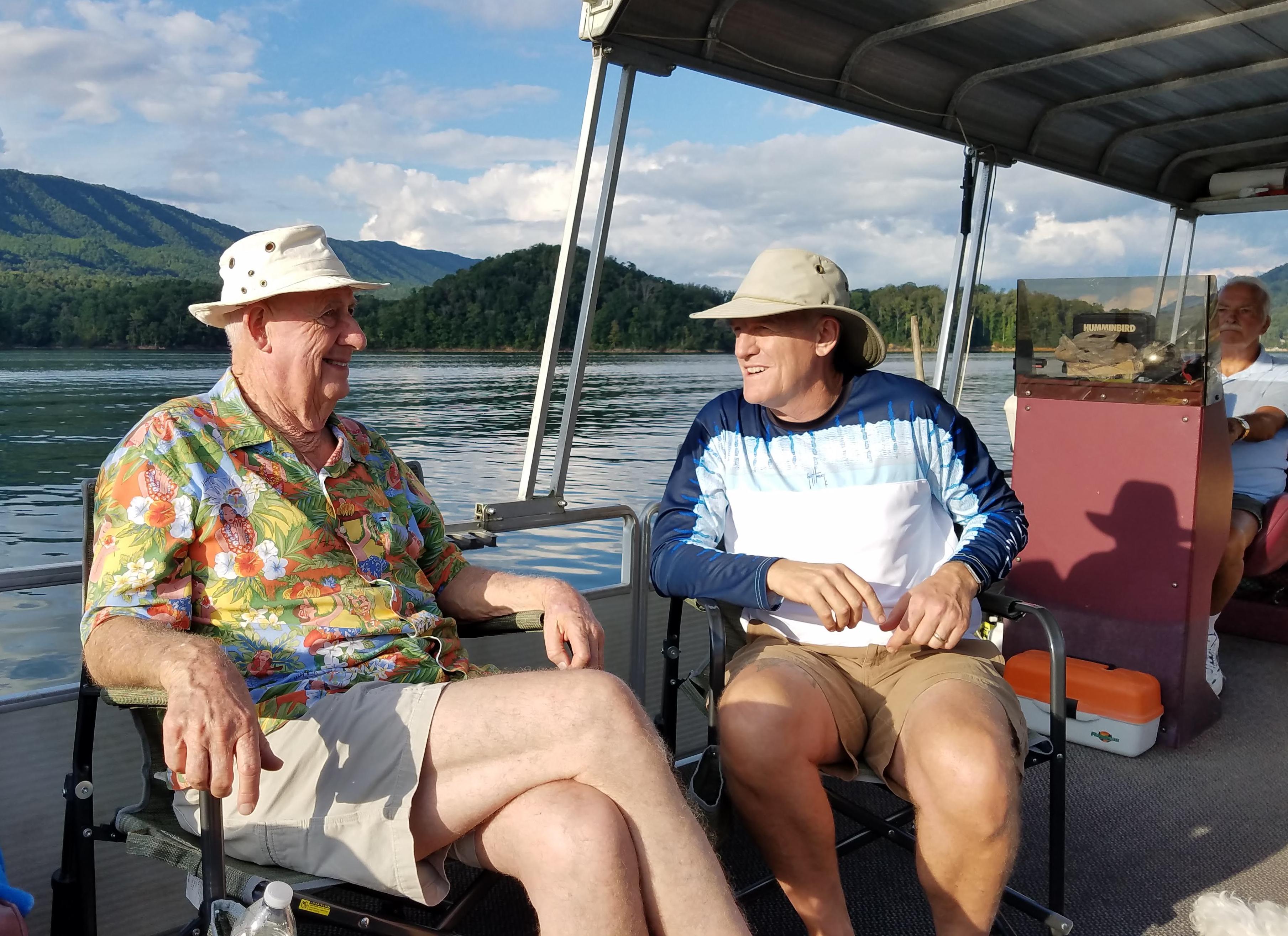 Watauga Lake with the Brandt's/Saltonstall's/Mill's