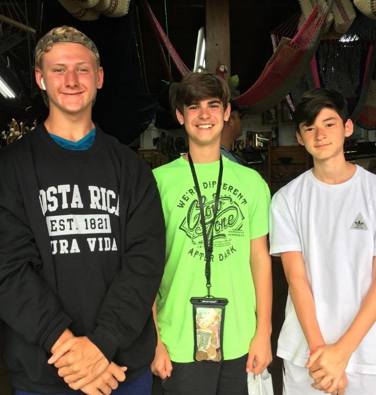 Baz spent a week in Costa Rica the summer of 2019 with his childhood friends from CDP…a joy to see them together again after so many years.