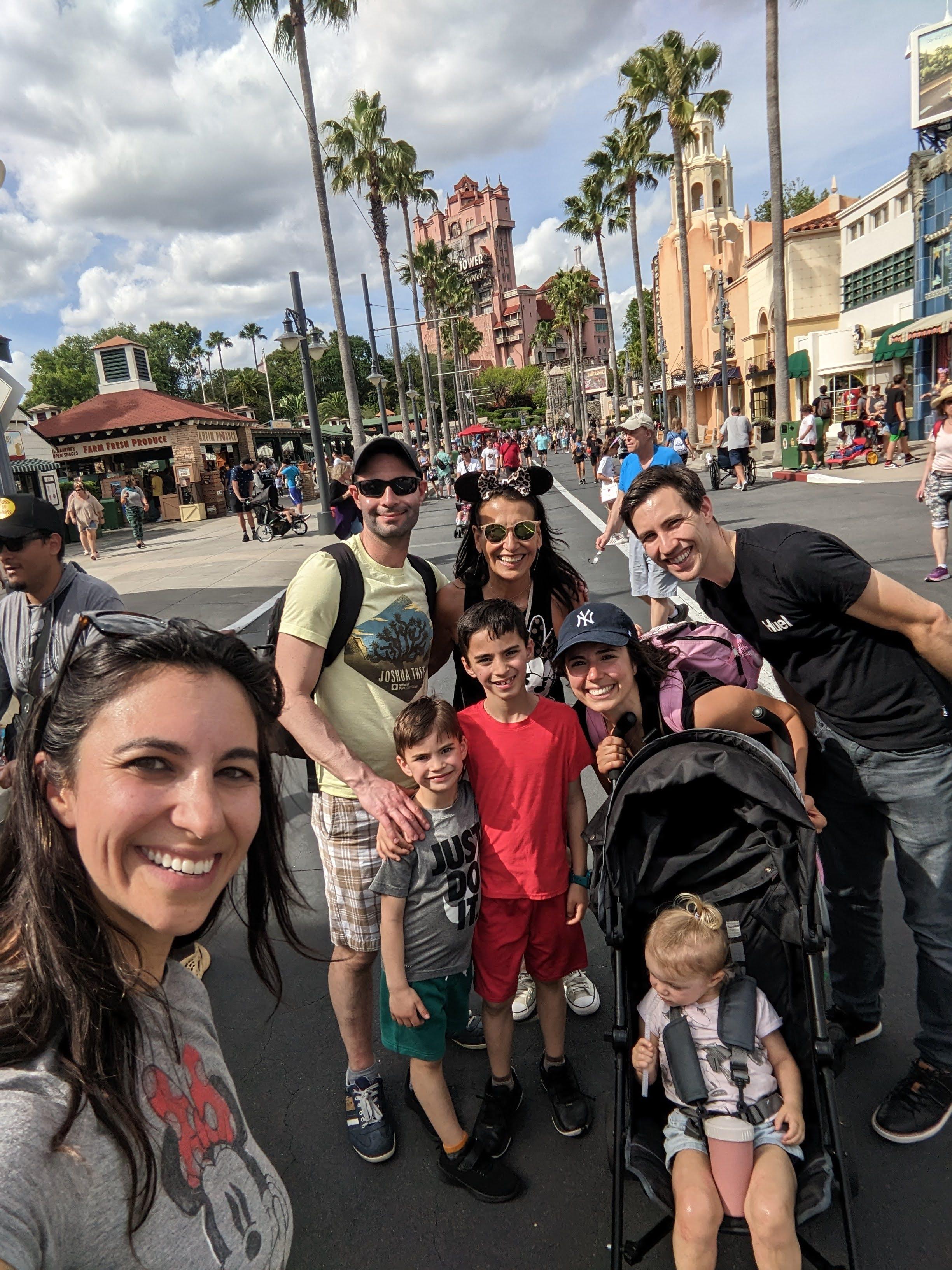 We took this photo on Friday, March 31st of 2023 when we all visited Hollywood Studios together the week before she passed away. We had a great day and saw lots of awesome shows and enjoyed some rides together. Harper was yelling "Donald Duck where are you?" all day, even during the Indiana Jones Epic Stunt Show! A great memory...