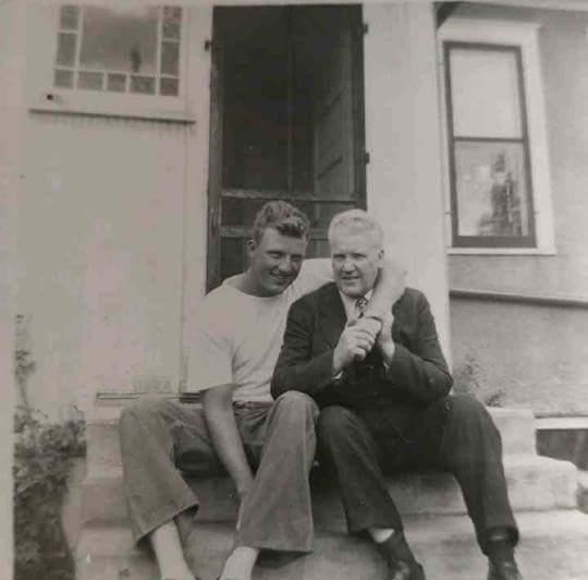 Lyman with his father