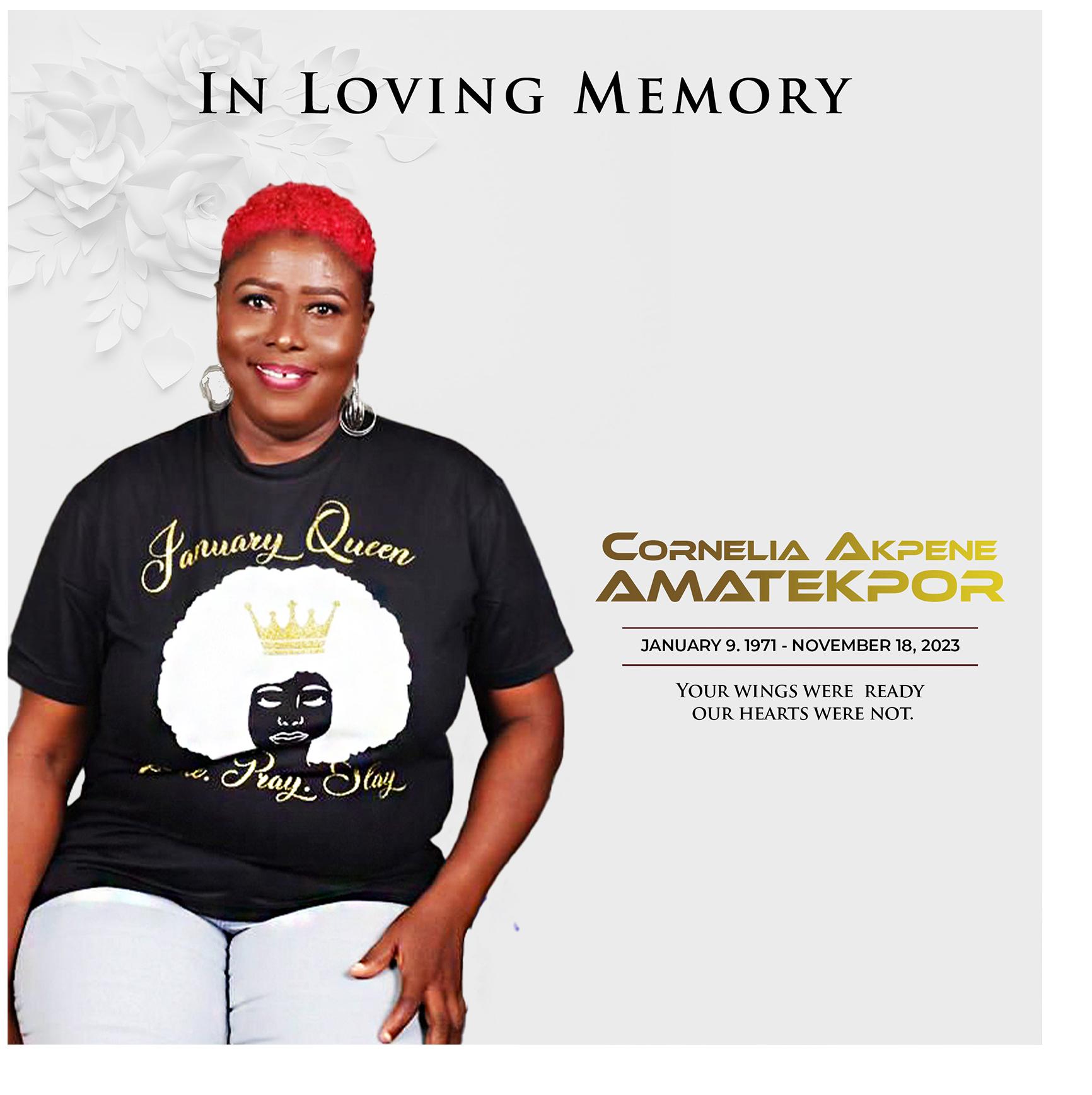 In loving Memory.