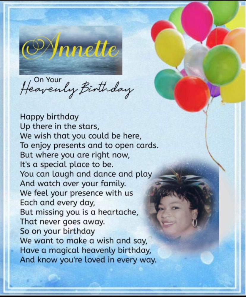 First Heavenly Birthday