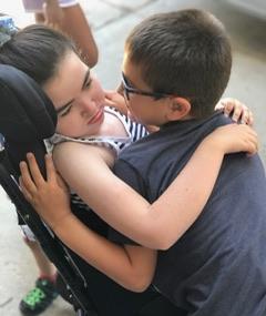 Marlowe, I love how adventuress you are!!!!!!! We have had so much fun together like snowmobiling, riding the ATV, watching you do wheelies on the skateboarding ramp with your wheel chair and much more!!! I love you so much!! Love Landon