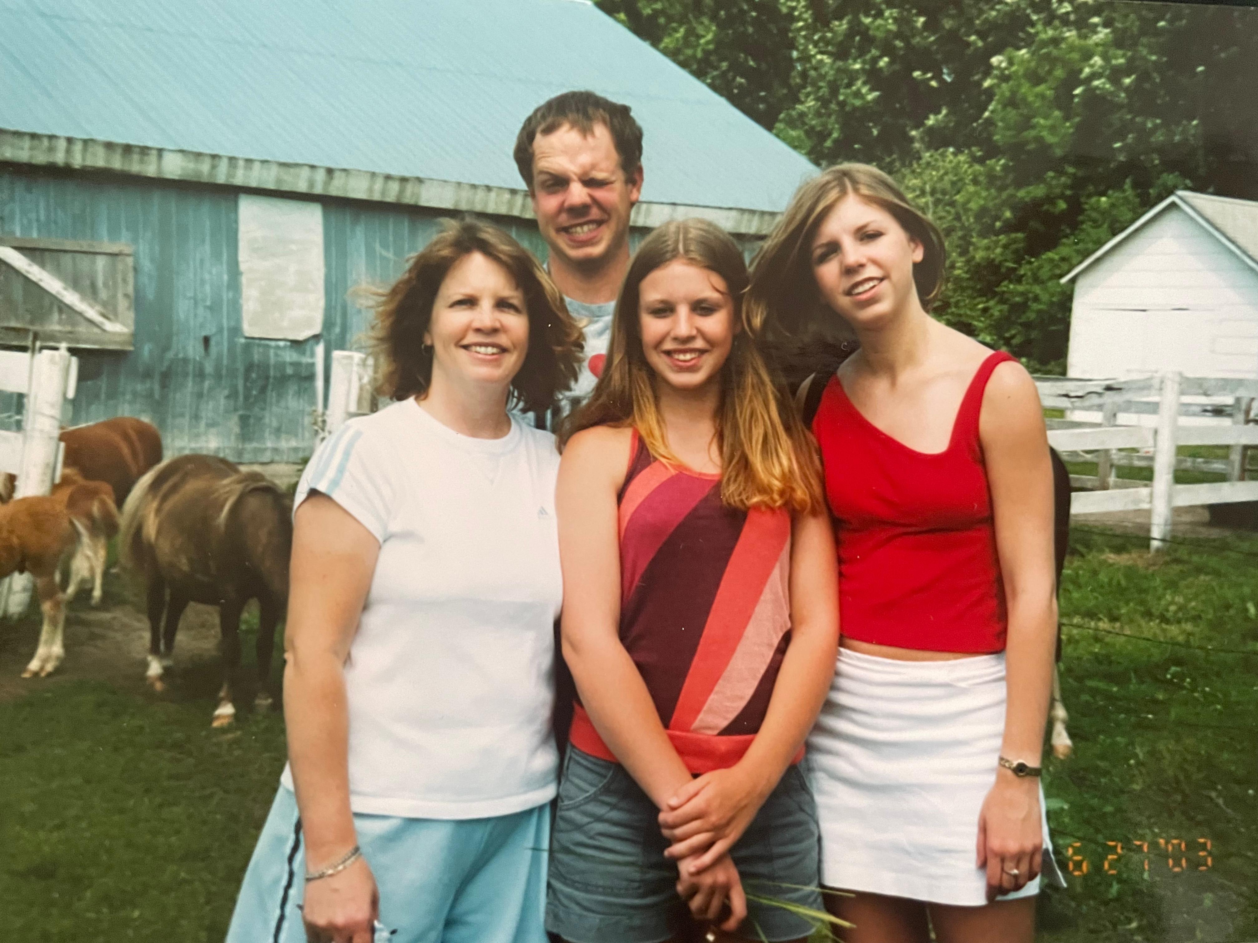 Grandpa Michels Horse Barn in Iowa - 2003