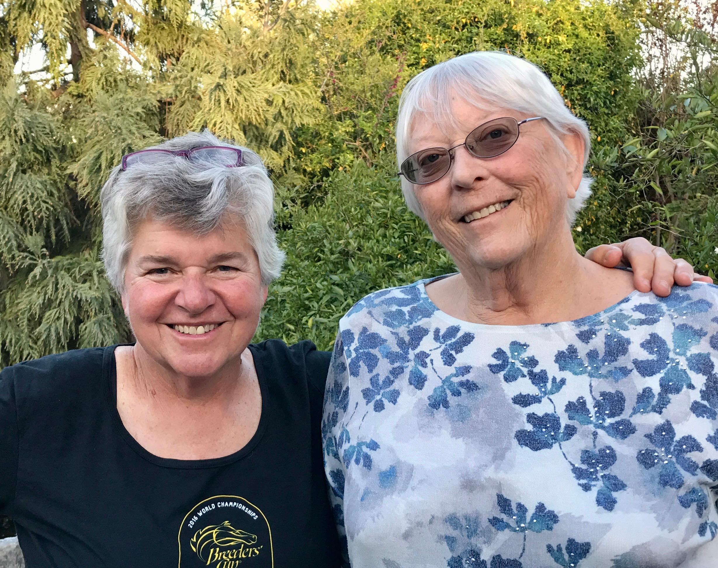Eileen and Carole