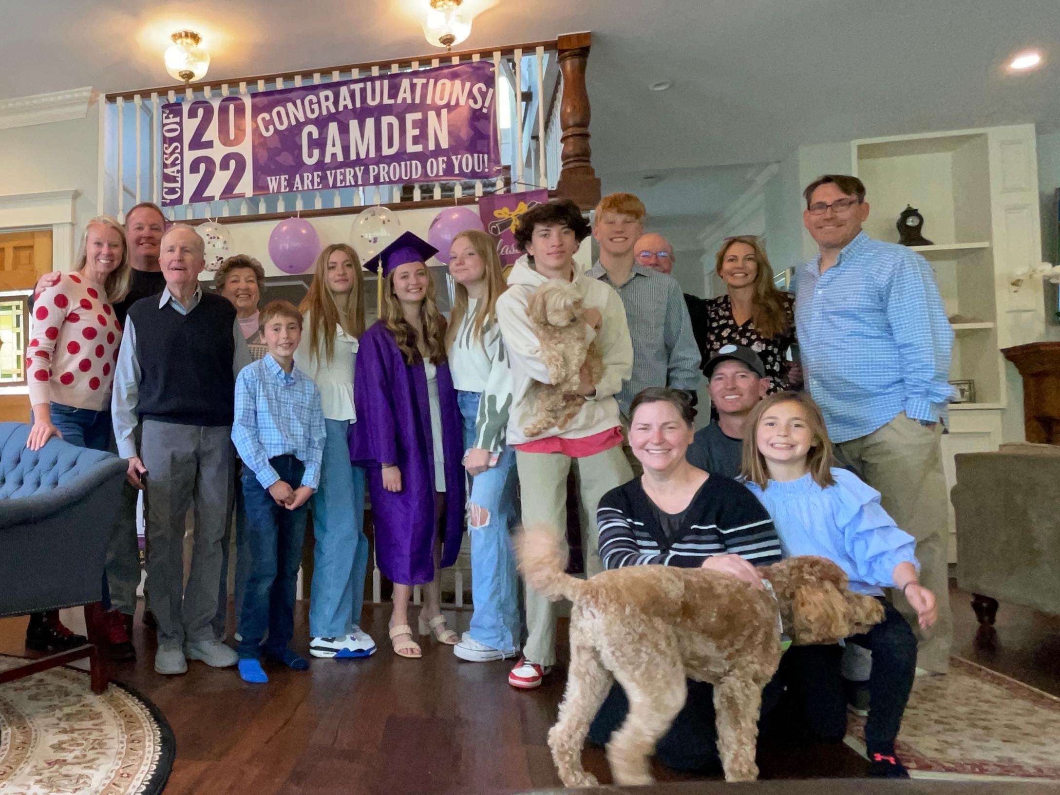 Celebrating Camden's Graduation, 2022
