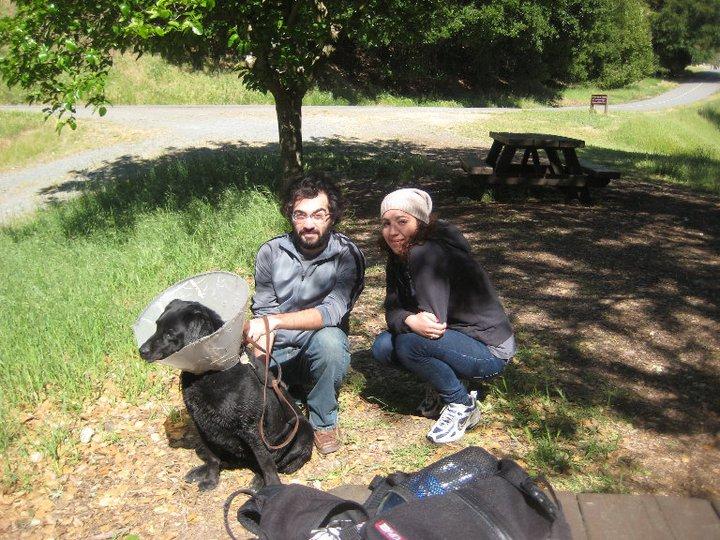 We love you Joey--us hiking in the bay area <3