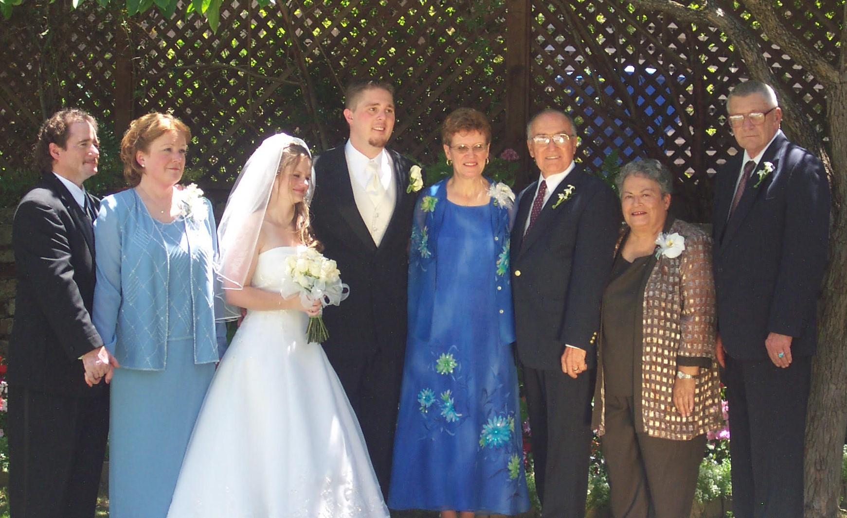 Niece, Jenny’s wedding