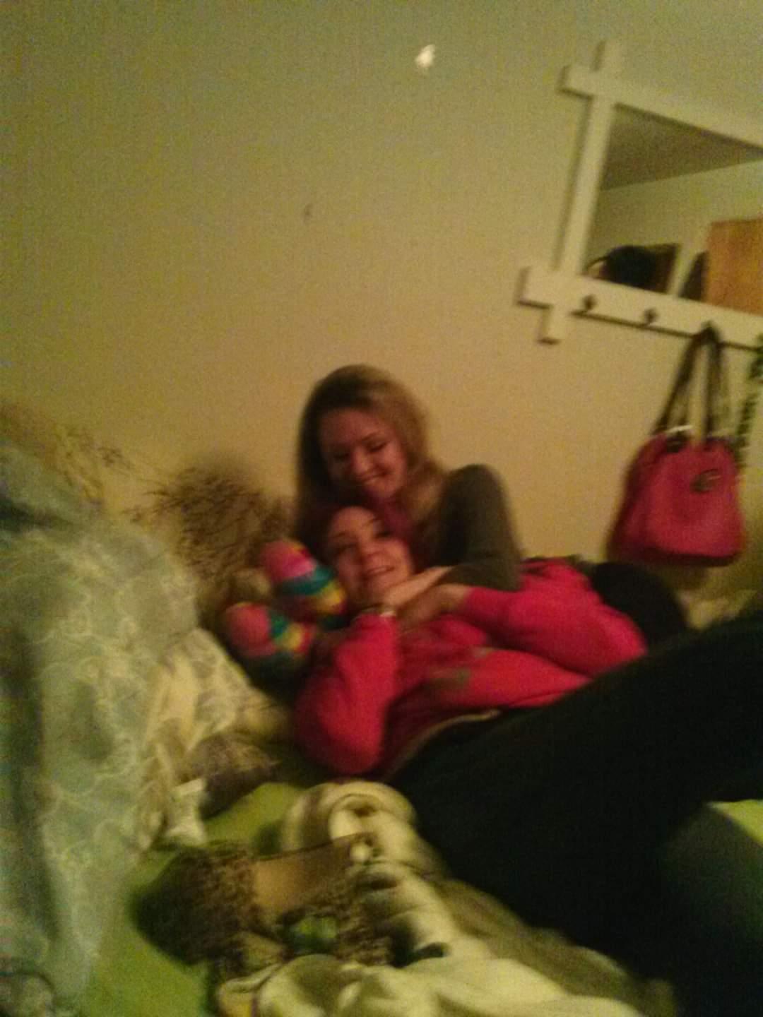Lynz and her cousin Samantha