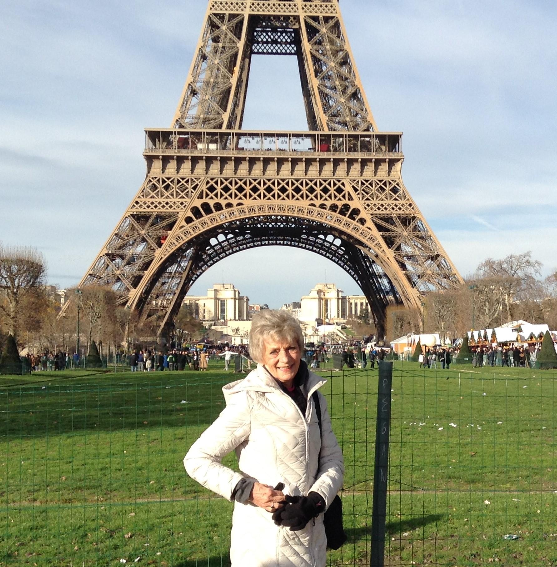 Mom in Paris, December 2015
