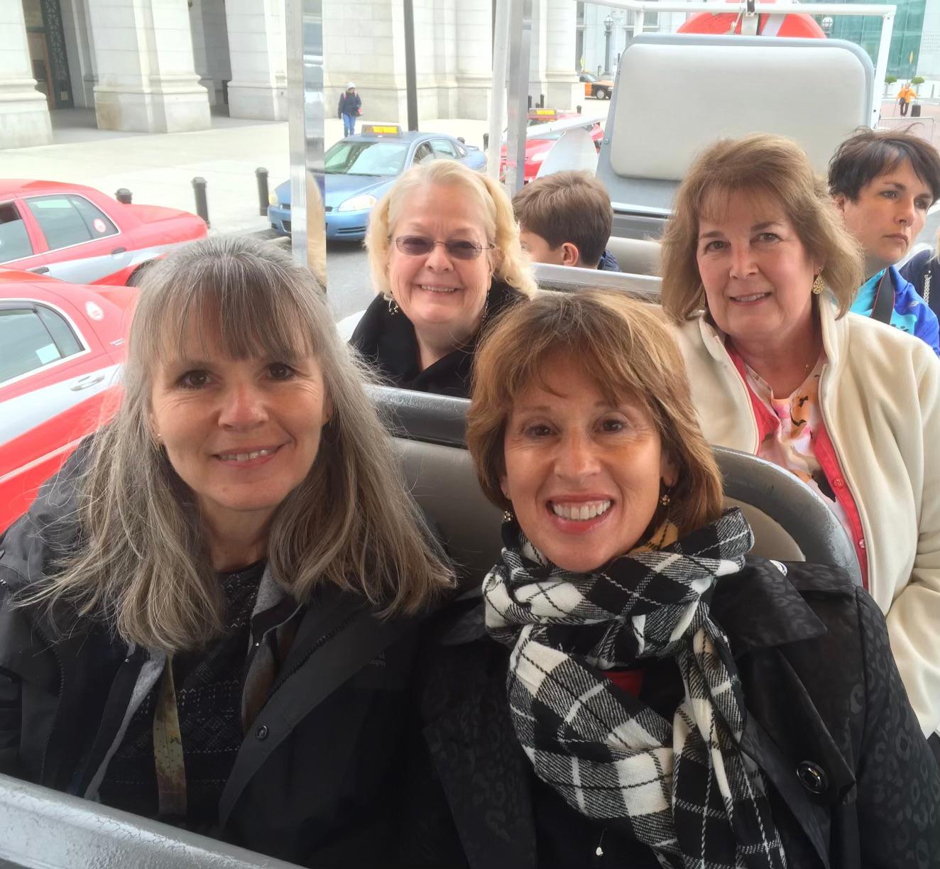 Mom and some of the "Natick Girls" on a girls' trip!