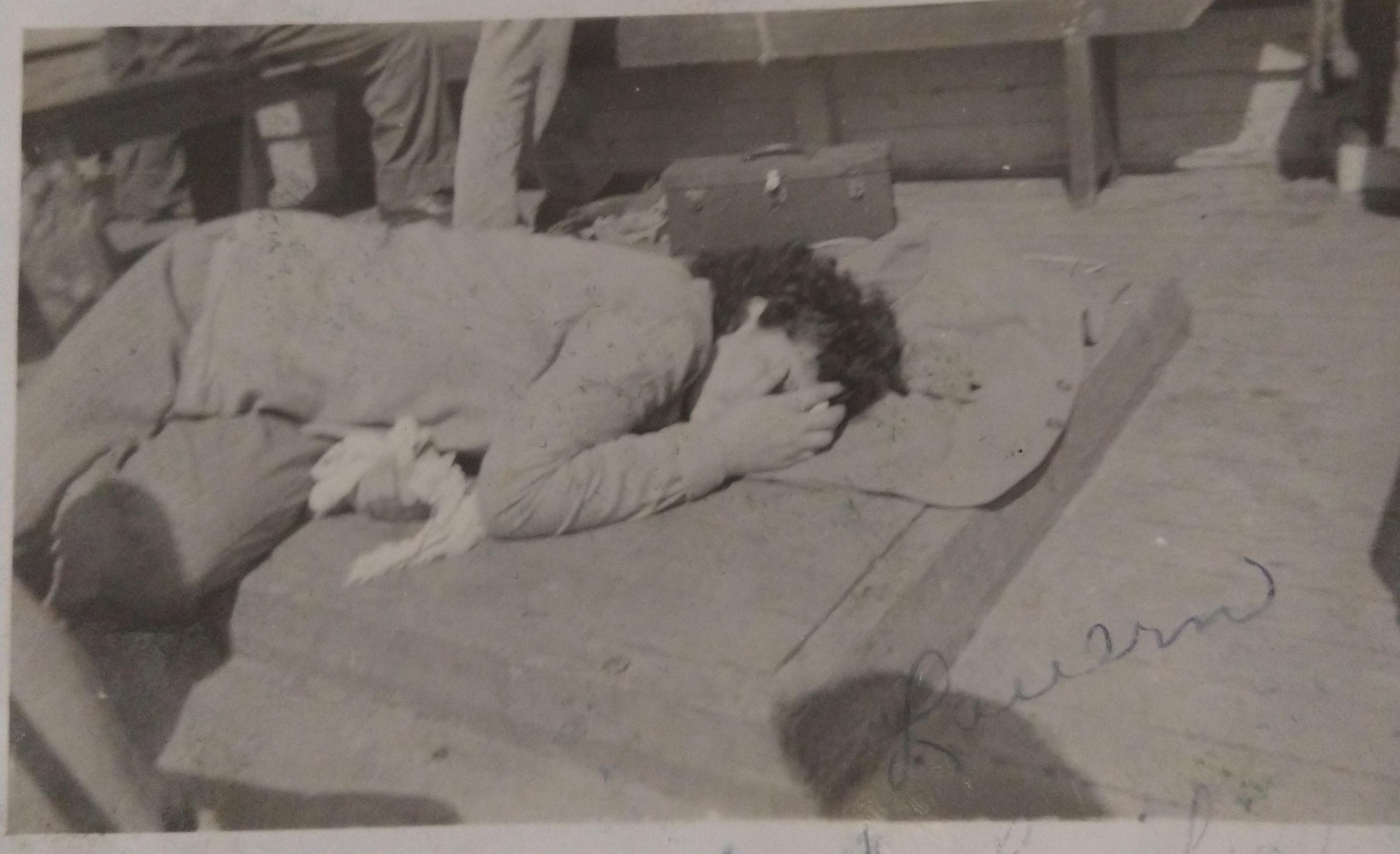 She took a bus trip to California Summer 1947.  Her one and only experience on a deep sea fishing boat.