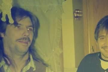 Sean and I at my house. Sean and I along with Ryan and our friend Phil Steltz spent a lot of time together during late 80’s early 90’s. We spent plenty of time gaming, going to the shore, collecting exotic pets and just enjoying and laughing with each other. Rest in peace my old friend. 