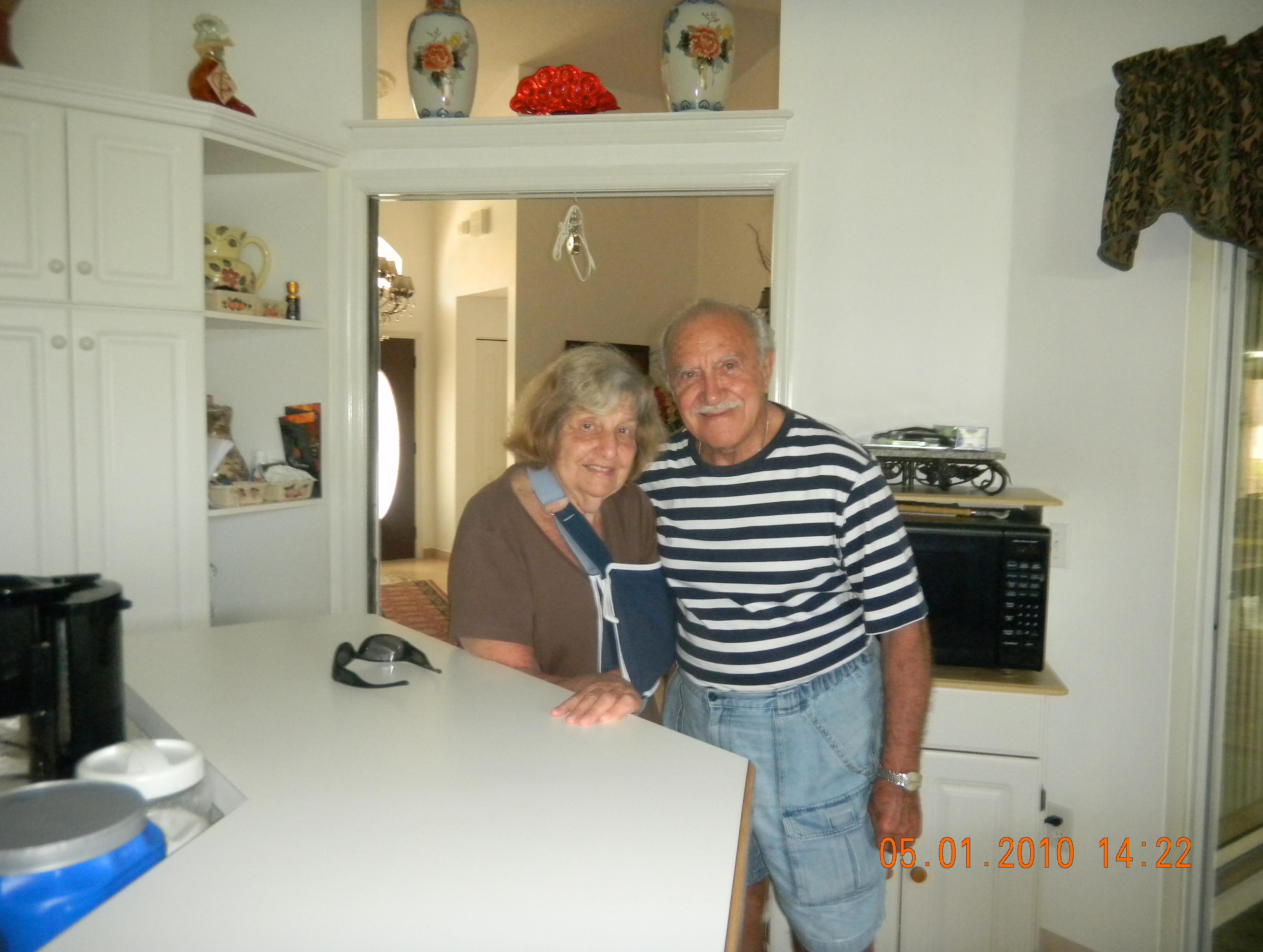Enjoying their life in St, Augustine....