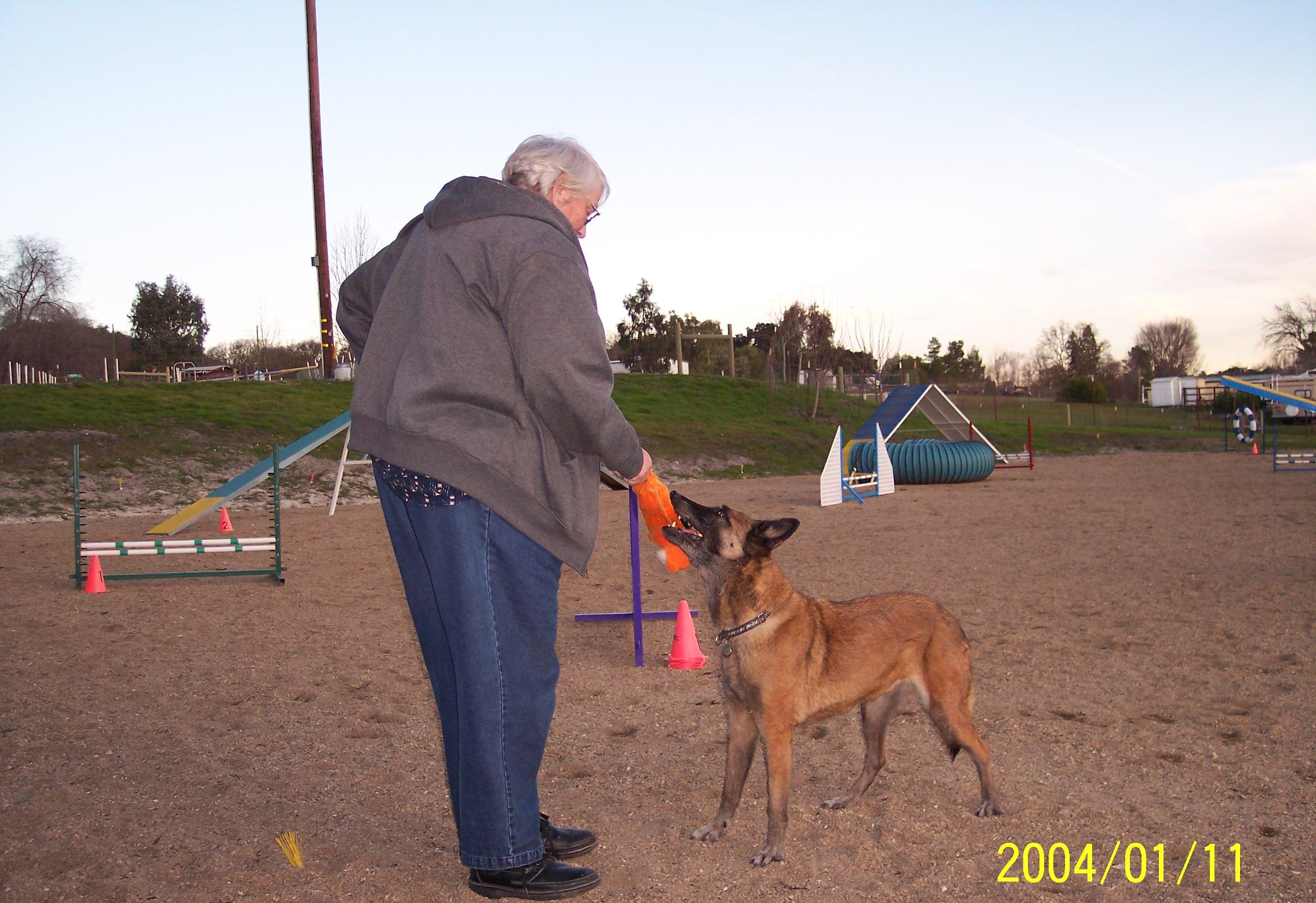 Carole with Tera