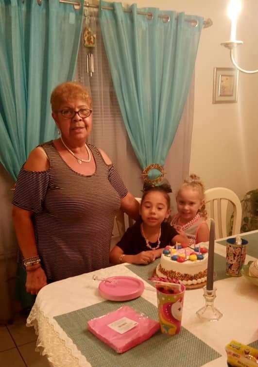Grandmother Rose, Aleiyah, And Emma.