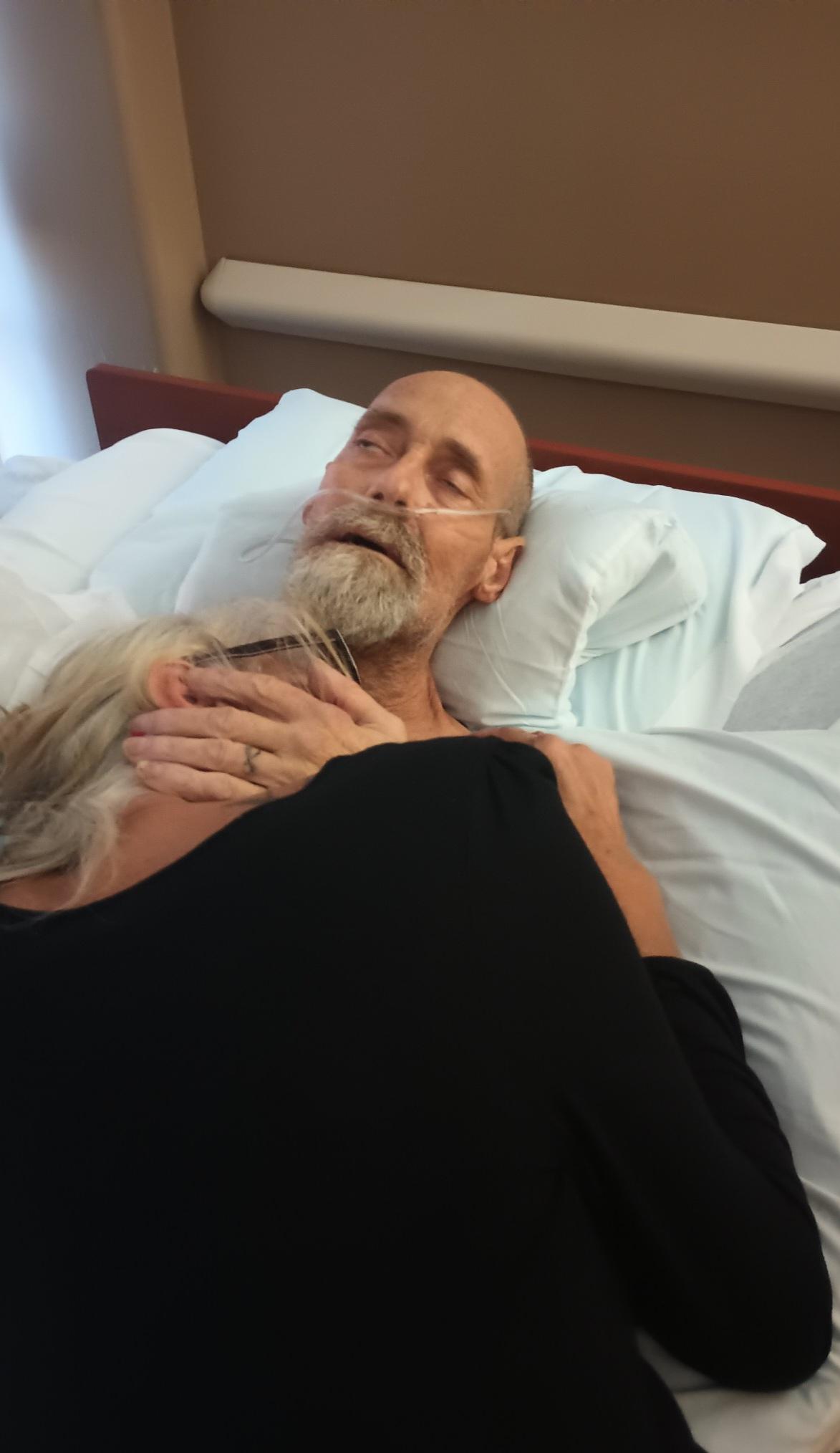 Oh babe!
I miss you so much. 
I dont know what to do here alone. I will hold you close in my heart until we meet again bill.
Then we shall be scattered together at knights ferry it's so beautiful there.
 I love you
