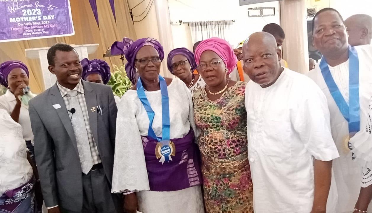 Uncle Ojo at the 2023 Father's day Celebration at Abundant life Baptist Church Orita Aperin Ibadan.