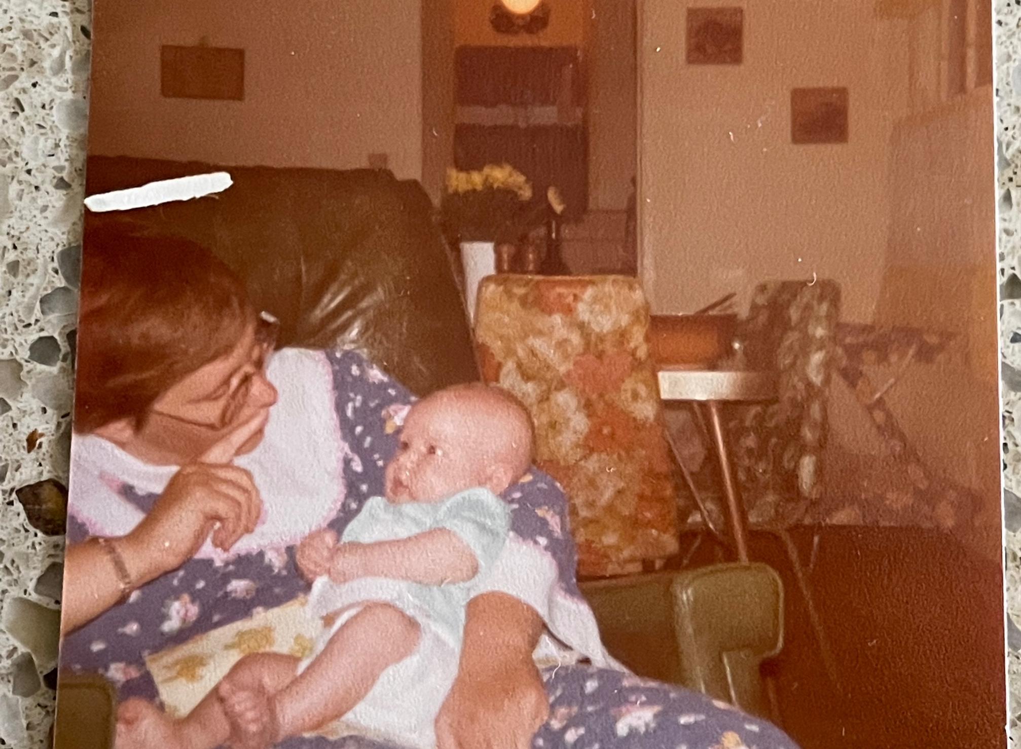 Carole and Baby Brian.
