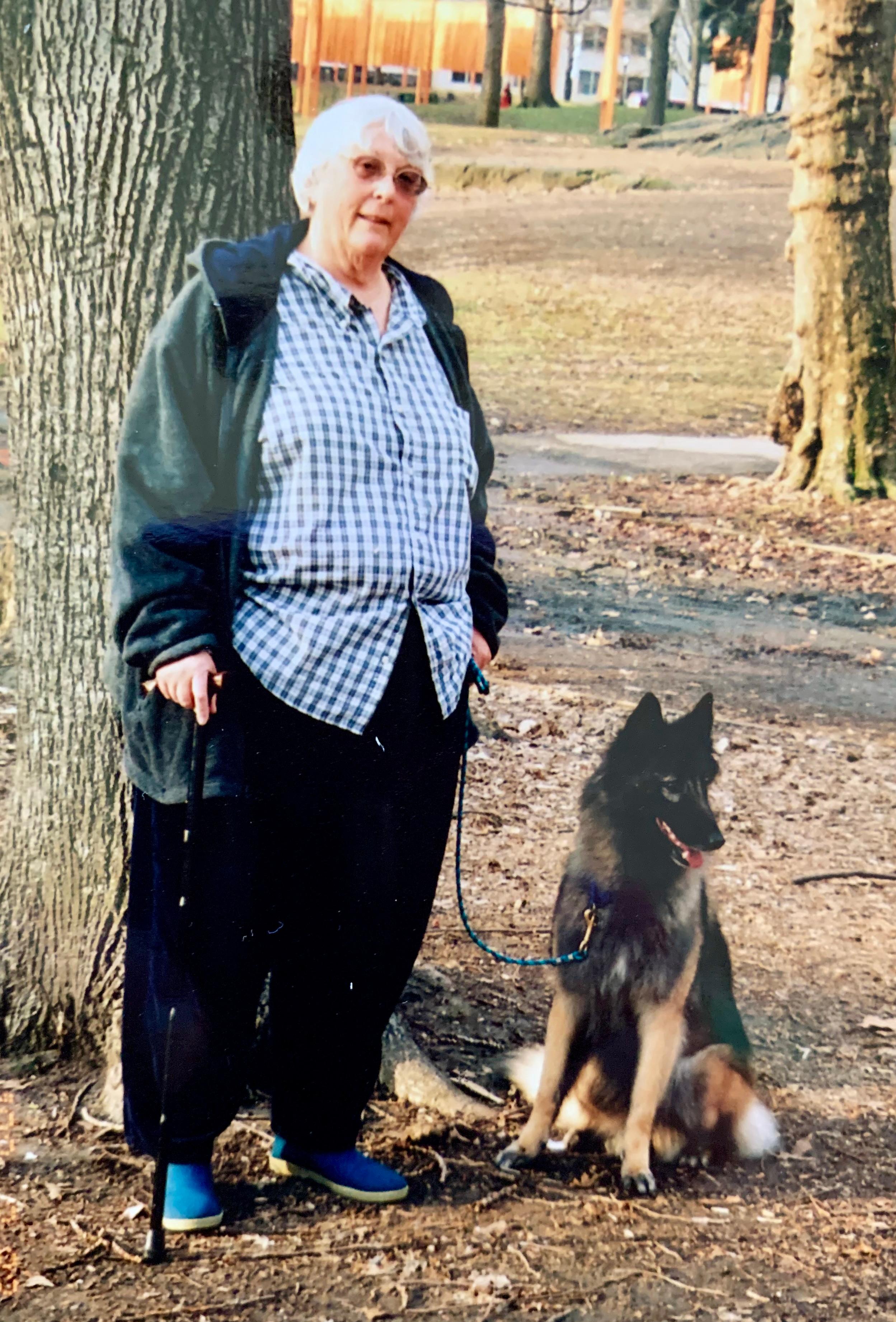 Carole and Daisy in Central Park