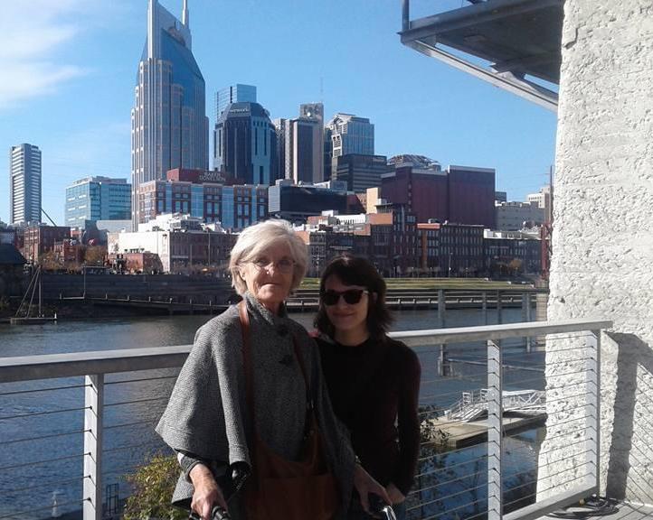 Bird and Hannah, granddaughter. Nashville, TN 2017 or 2018