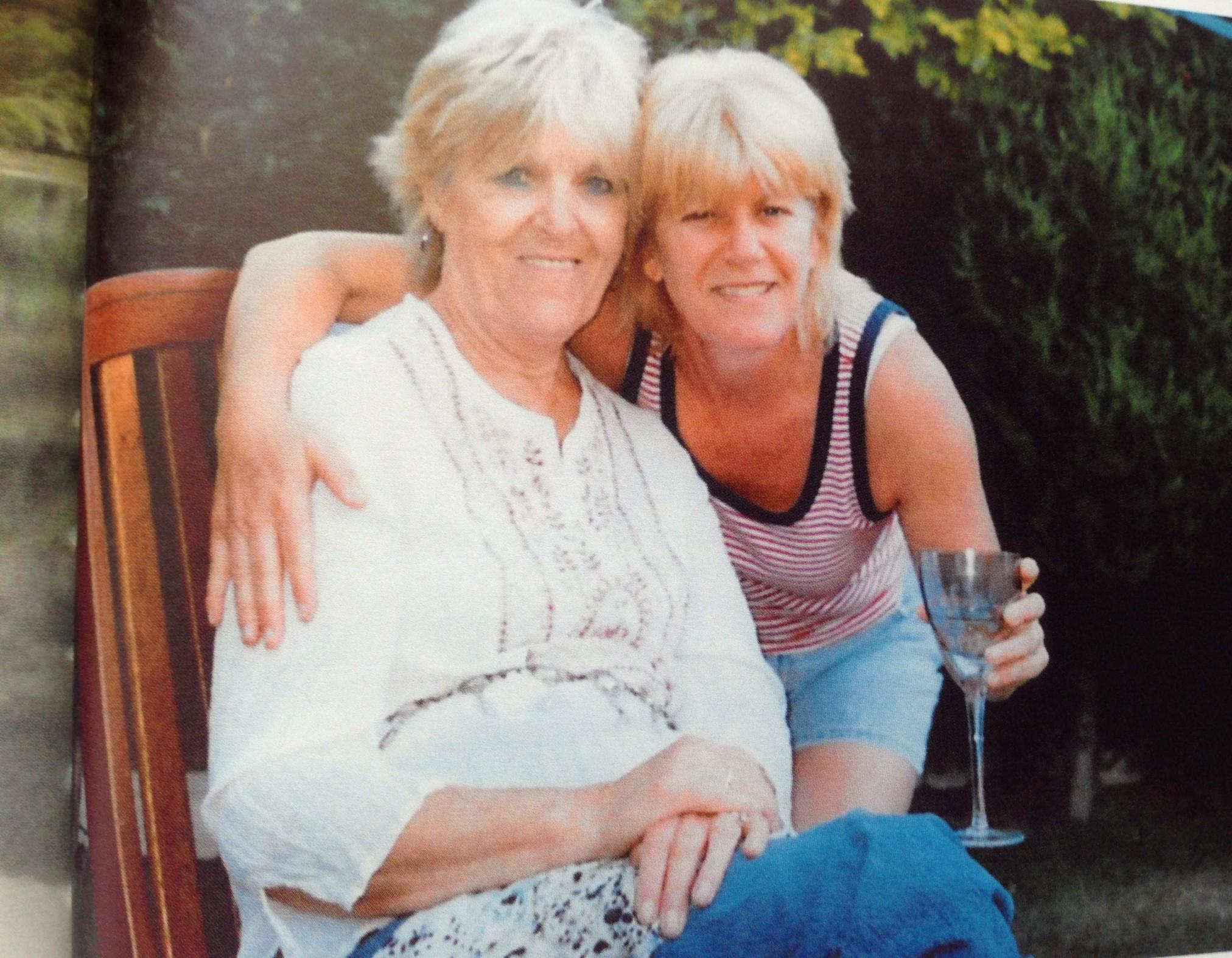 Bird and Sue Pich; niece. Taken in England