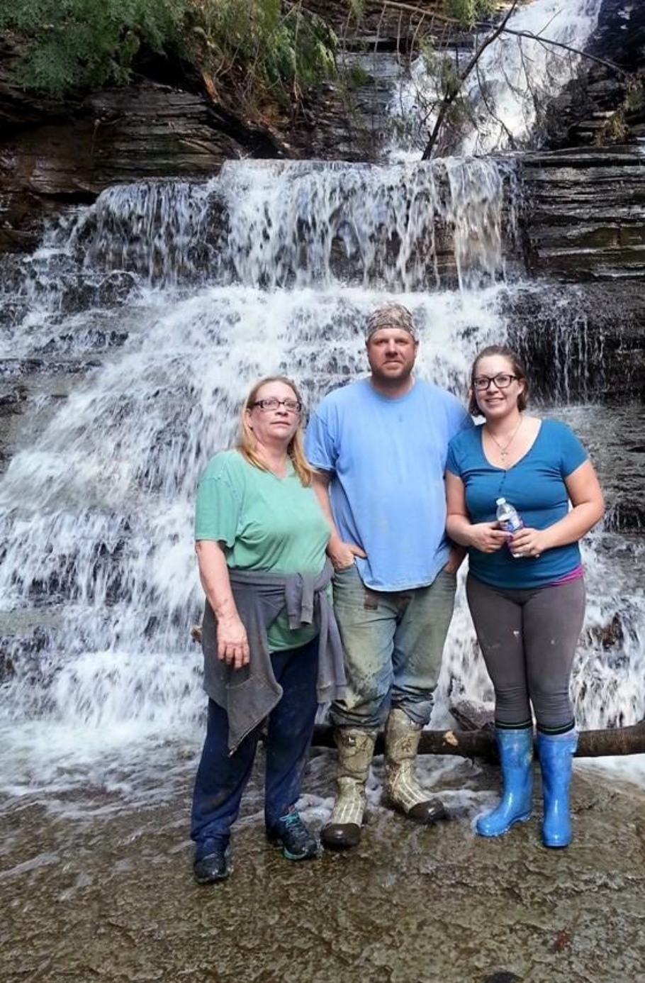 When we convinced my mom the walk to the eternal flame 🔥 was not a bad walk.